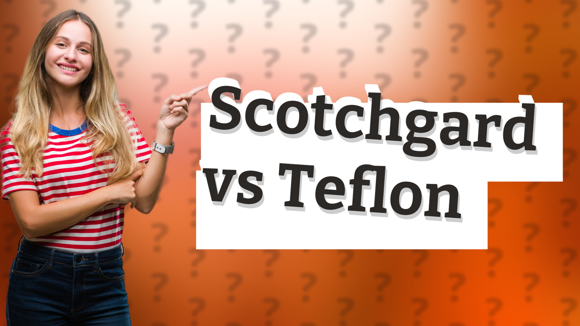 Scotchgard vs Teflon