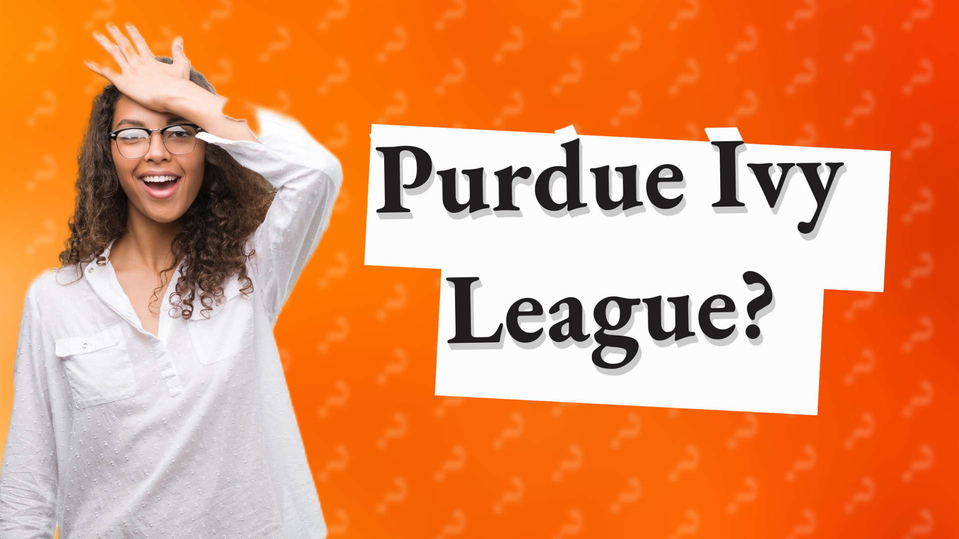Purdue Ivy League?