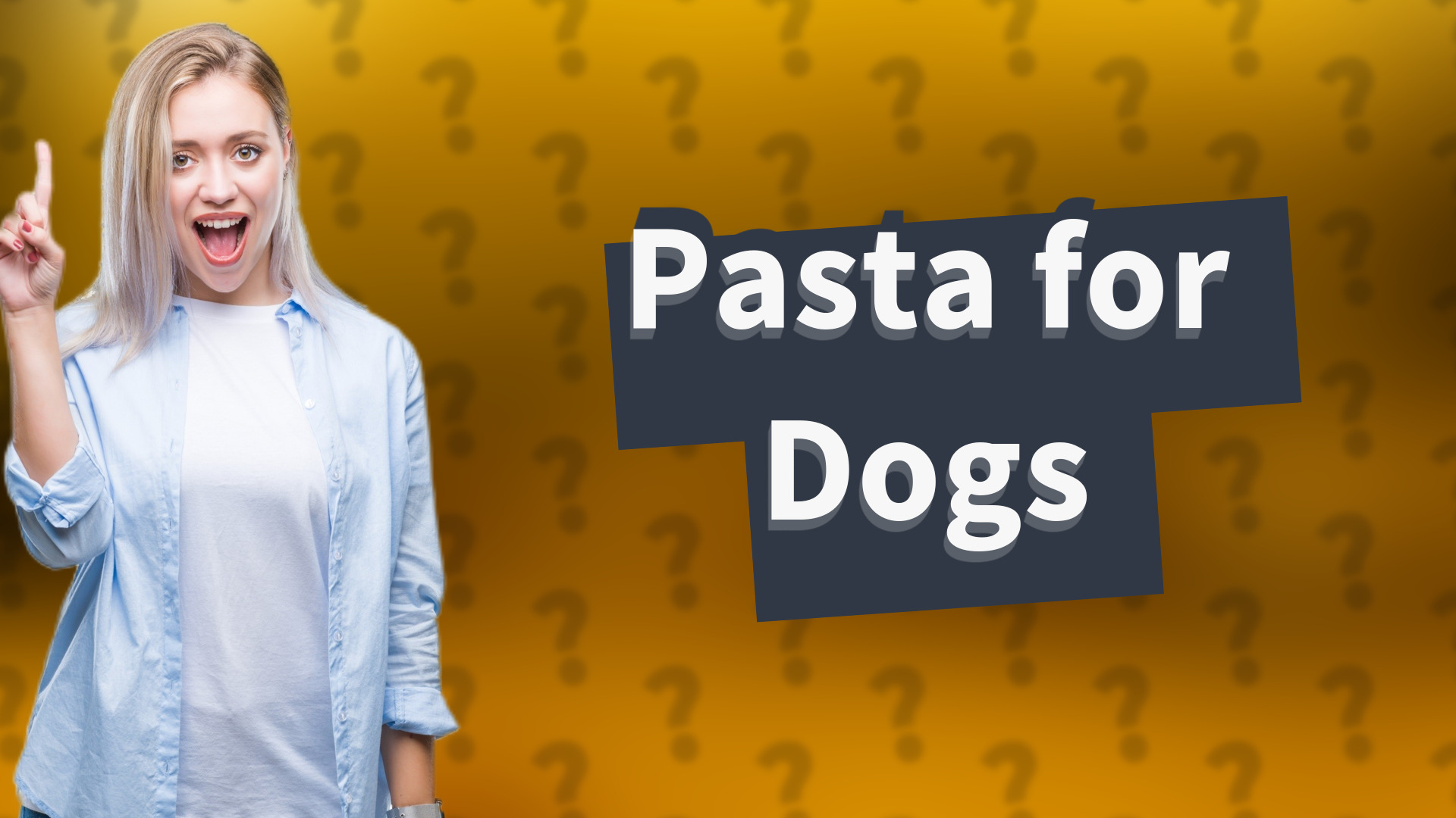 Pasta for Dogs