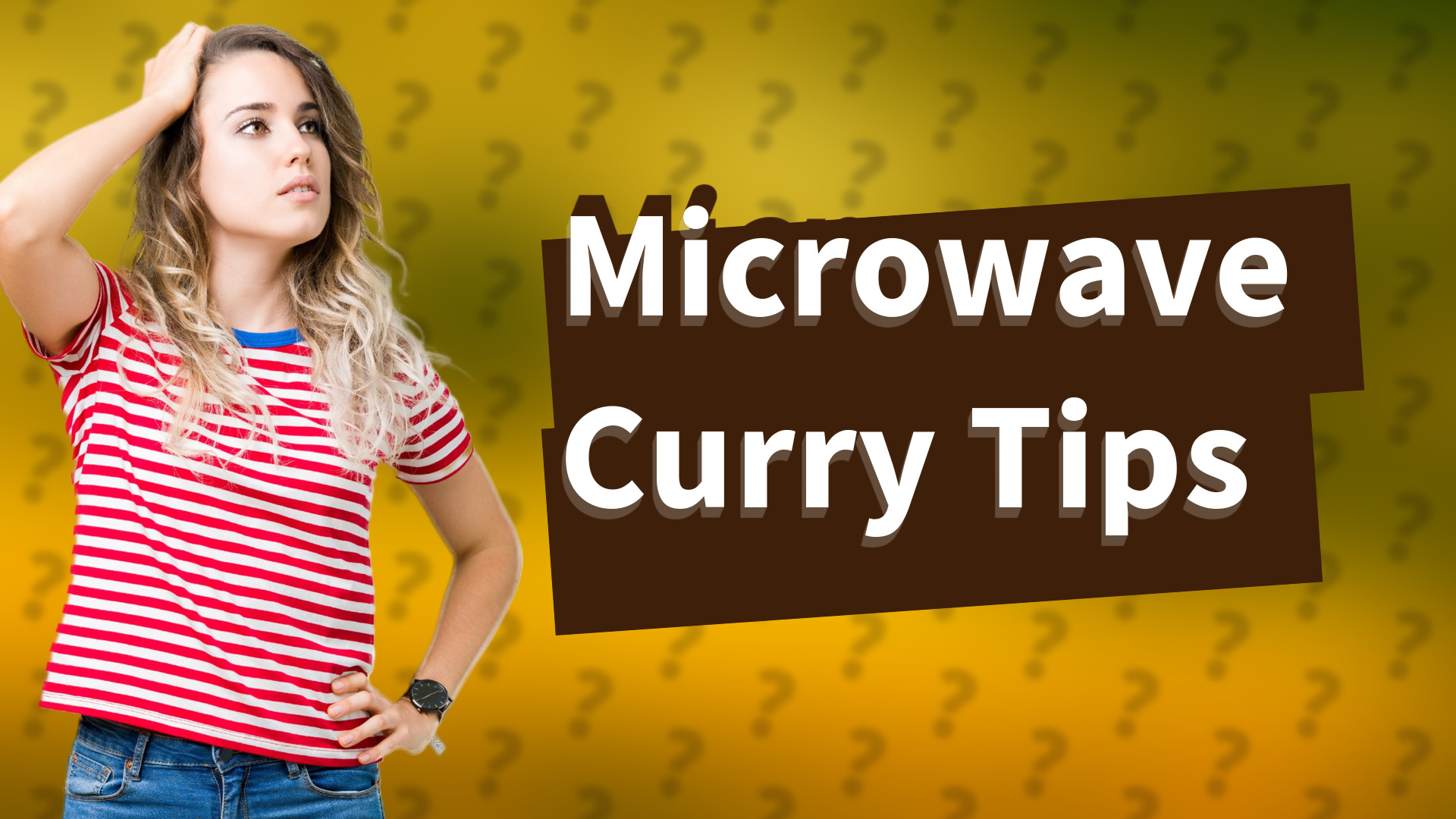Microwave Curry Tips