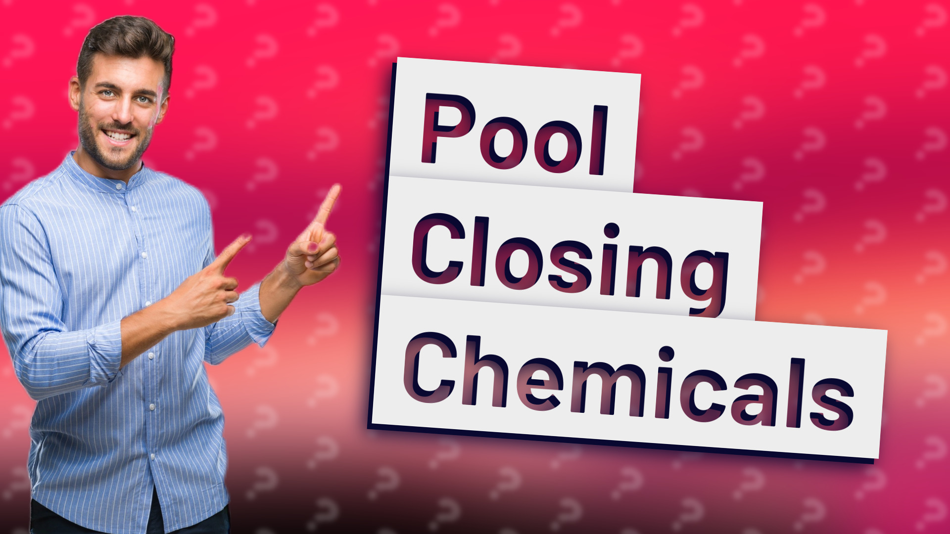 Pool Closing Chemicals