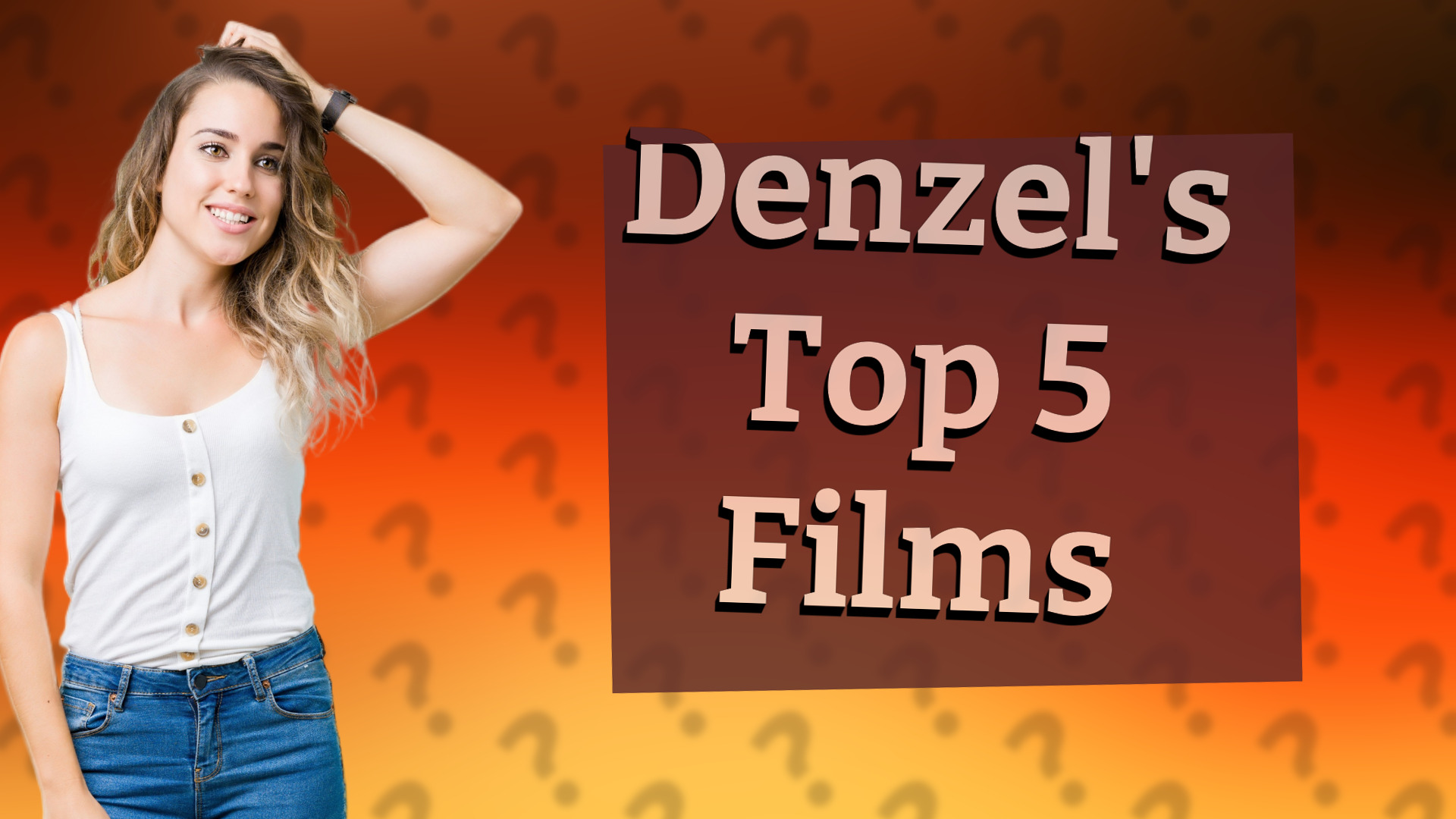 Denzel's Top 5 Films