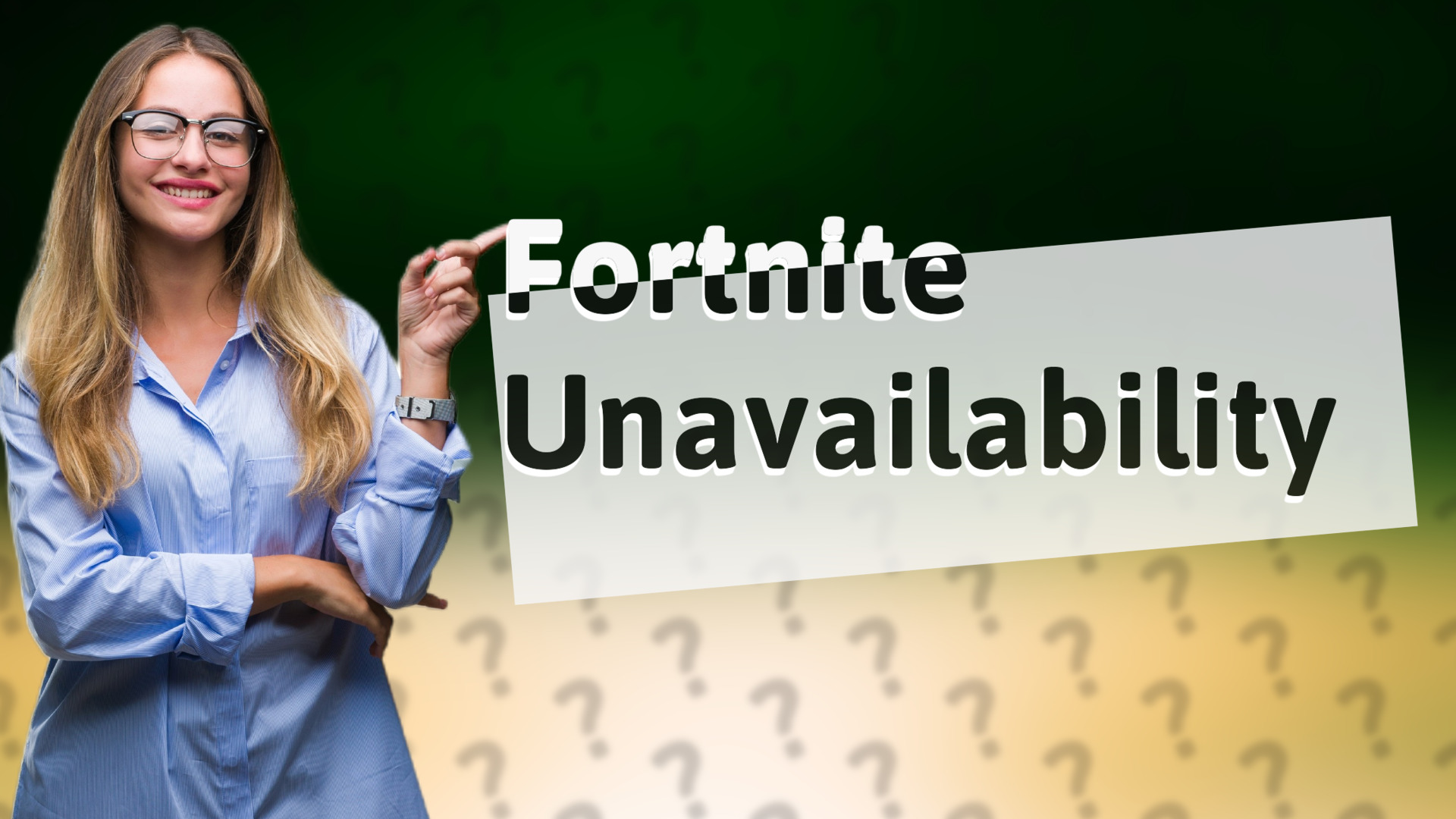 Fortnite Unavailability
