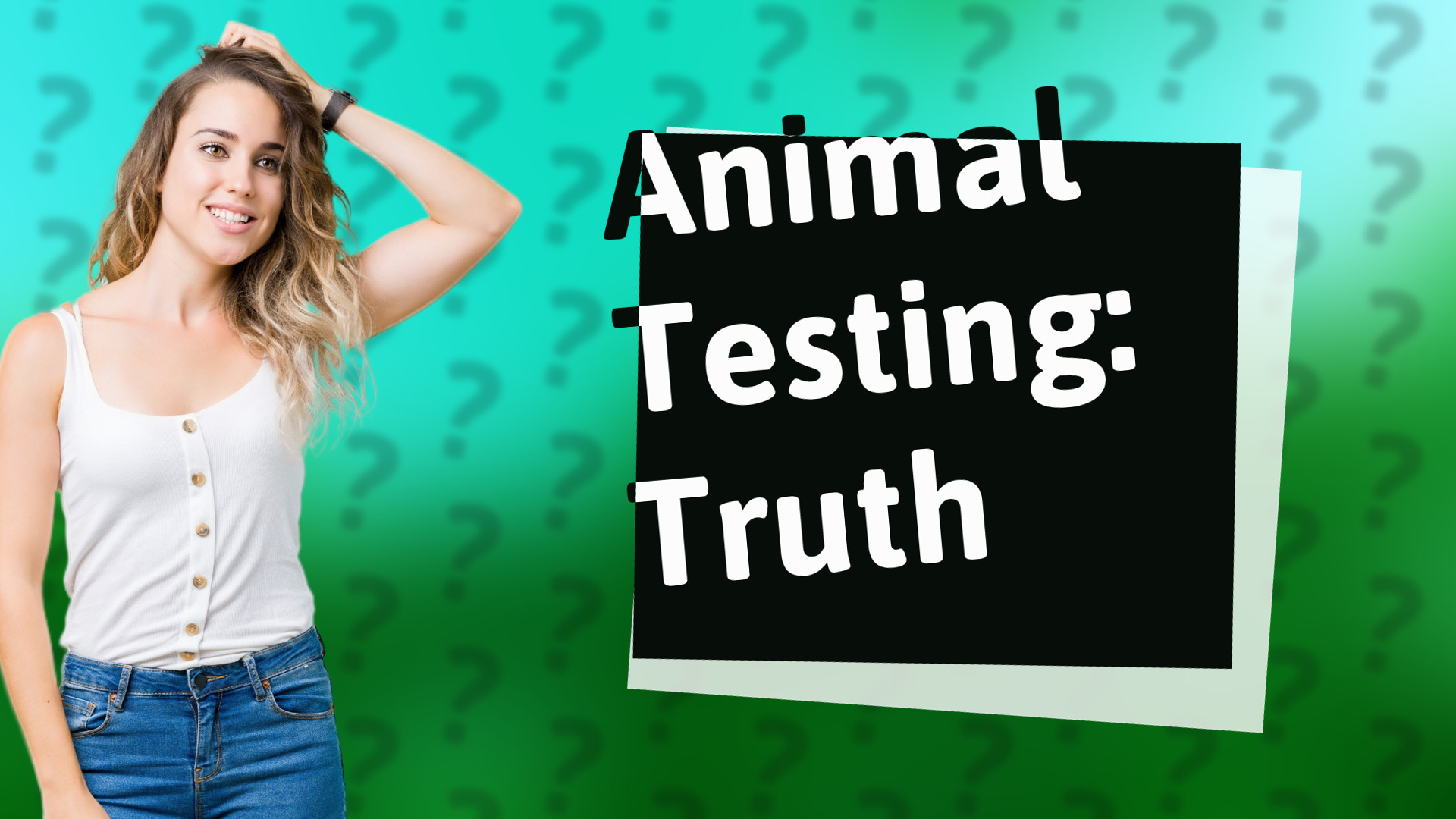 Animal Testing: Truth
