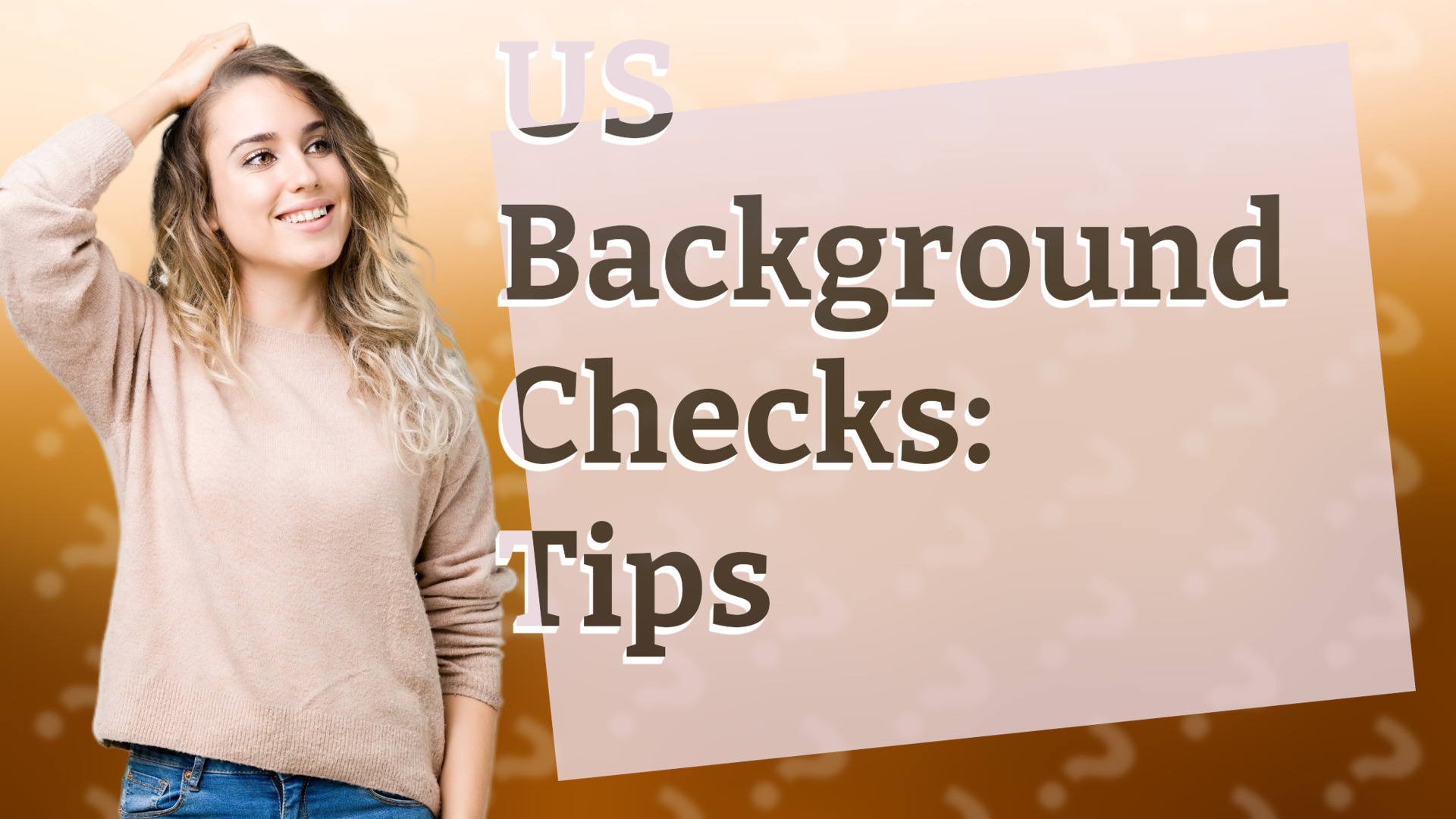 US Background Checks: Tips