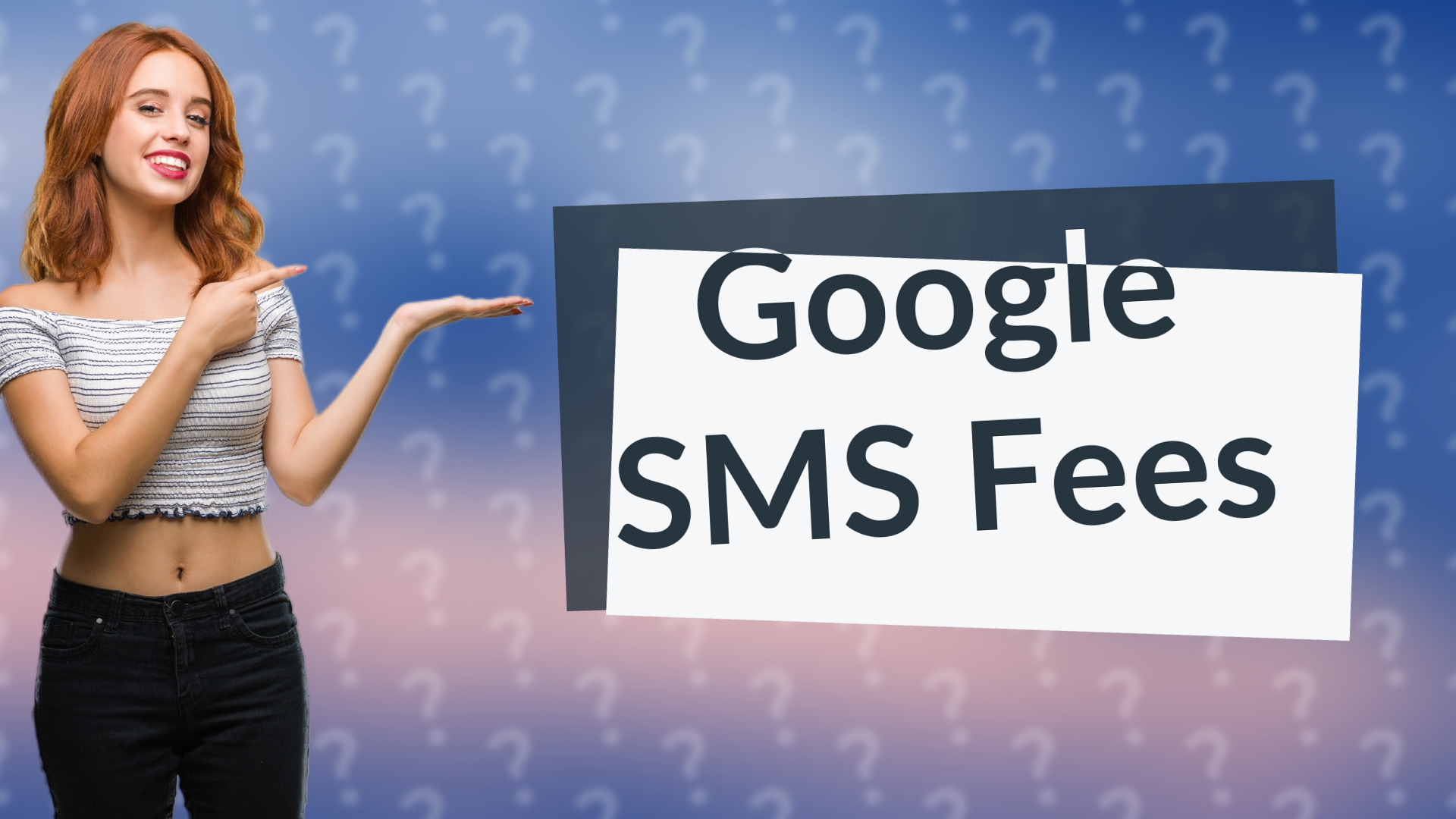 Google SMS Fees