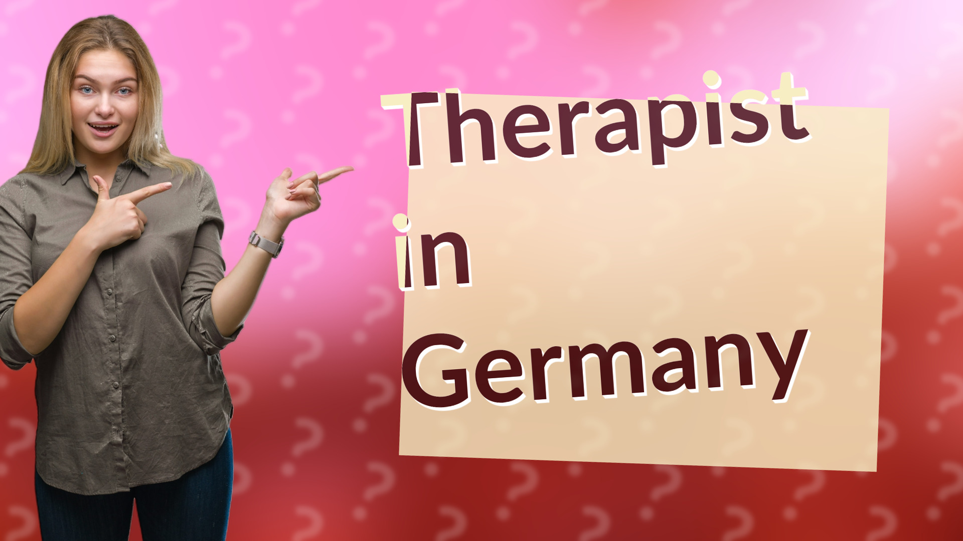 Therapist in Germany