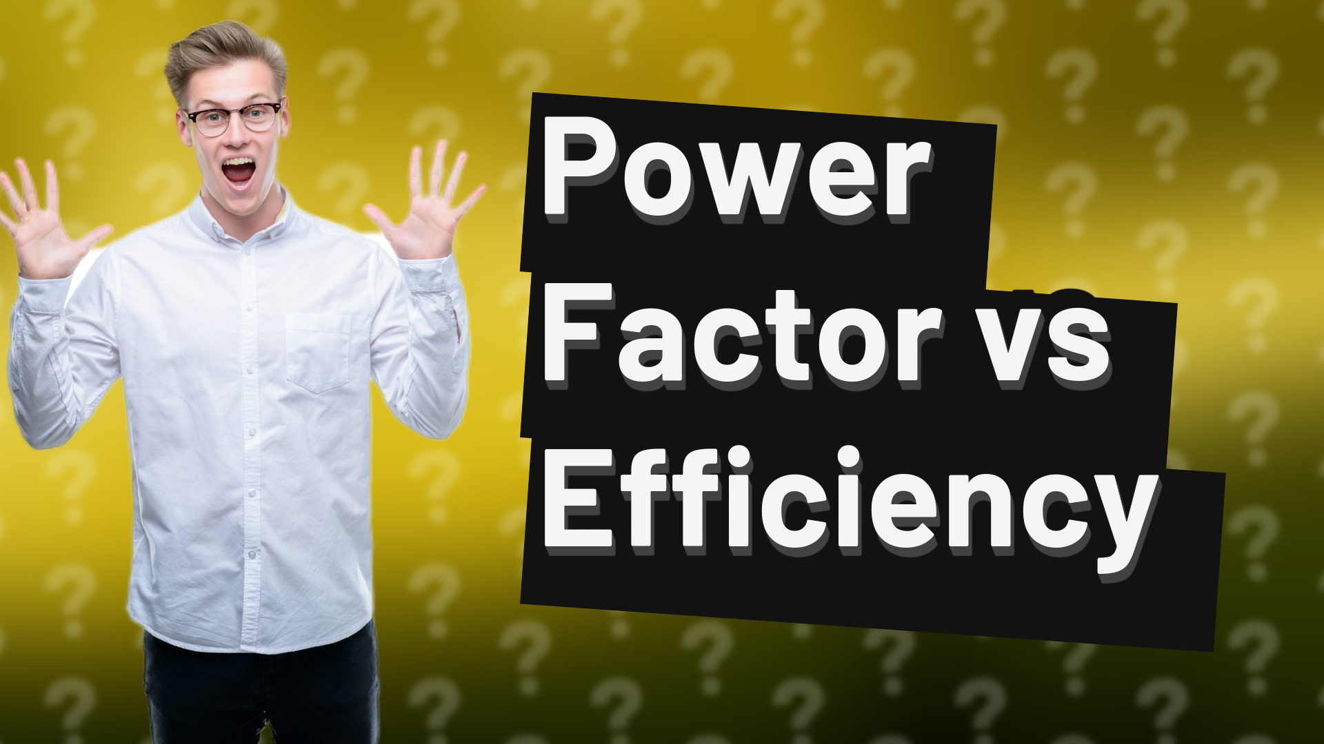 Power Factor vs Efficiency