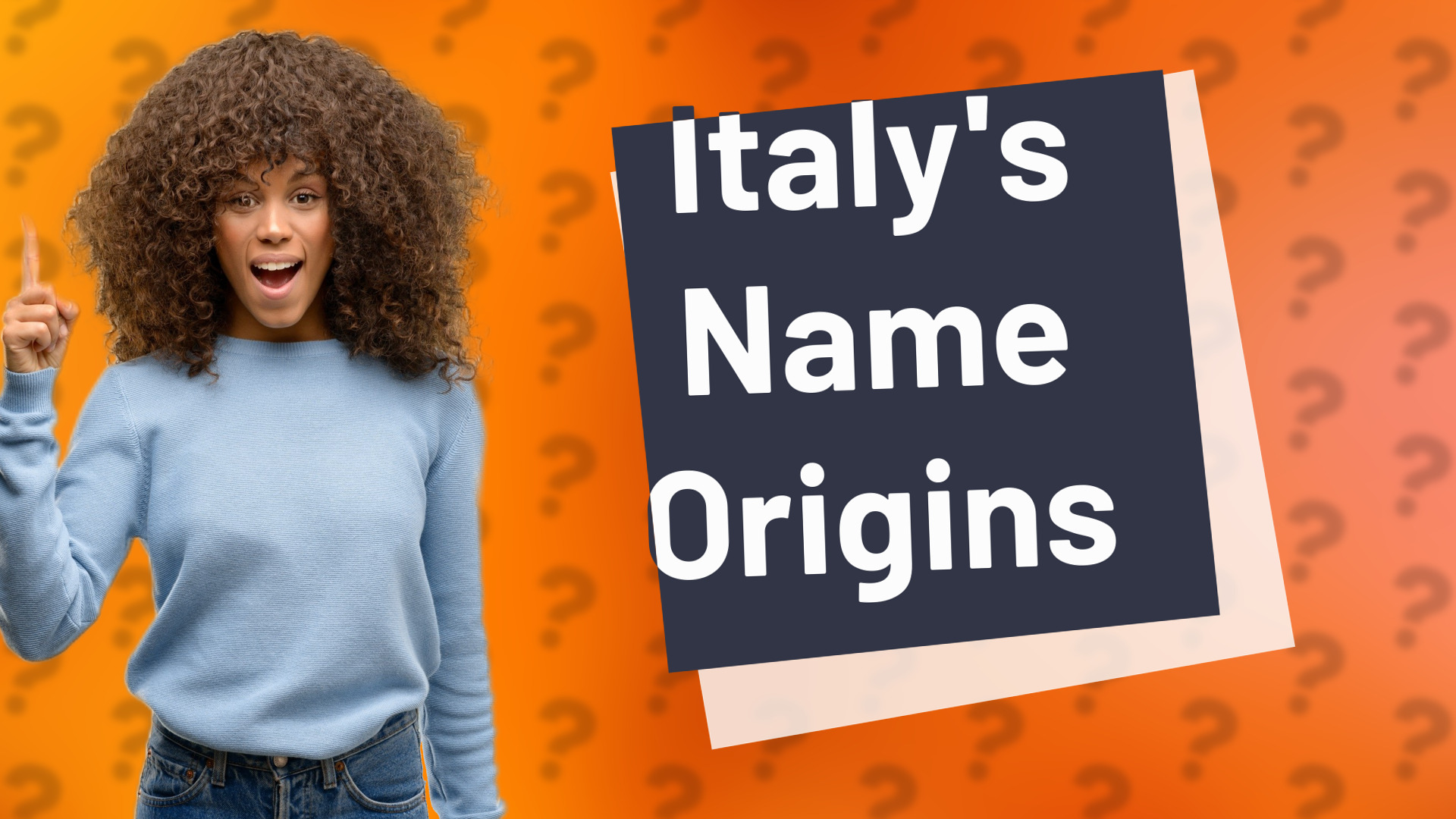 Italy's Name Origins
