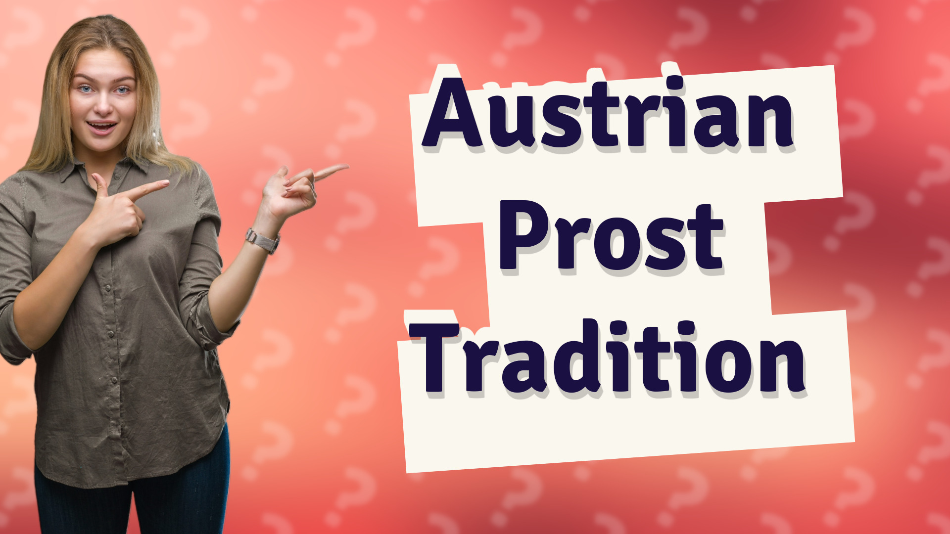 Austrian Prost Tradition