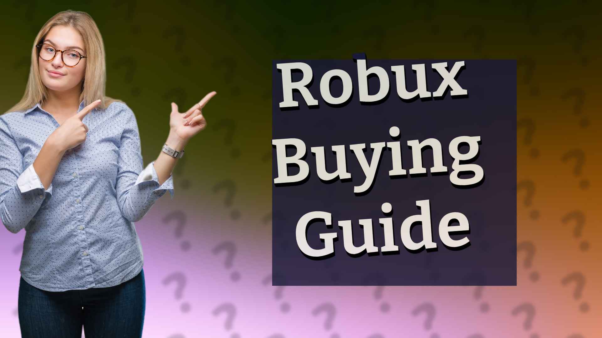 Robux Buying Guide