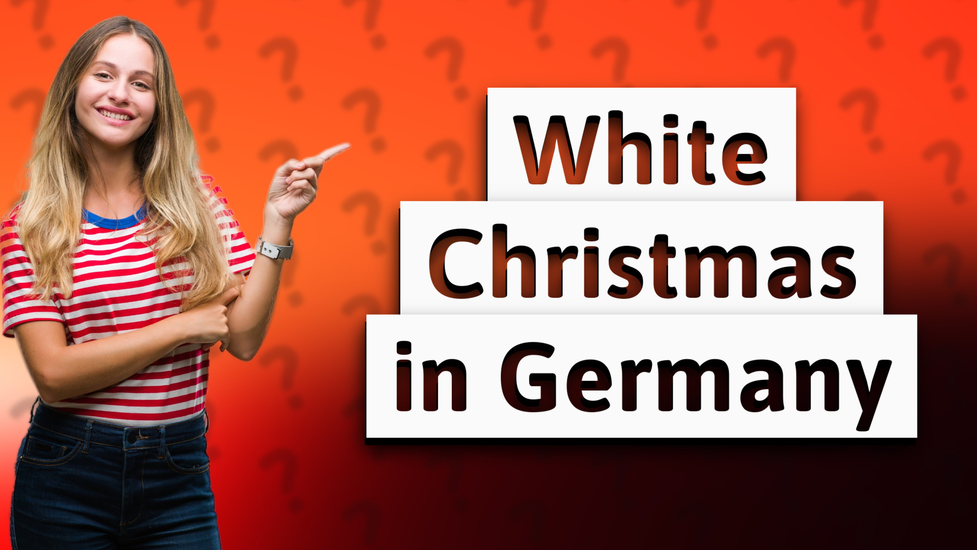 White Christmas in Germany