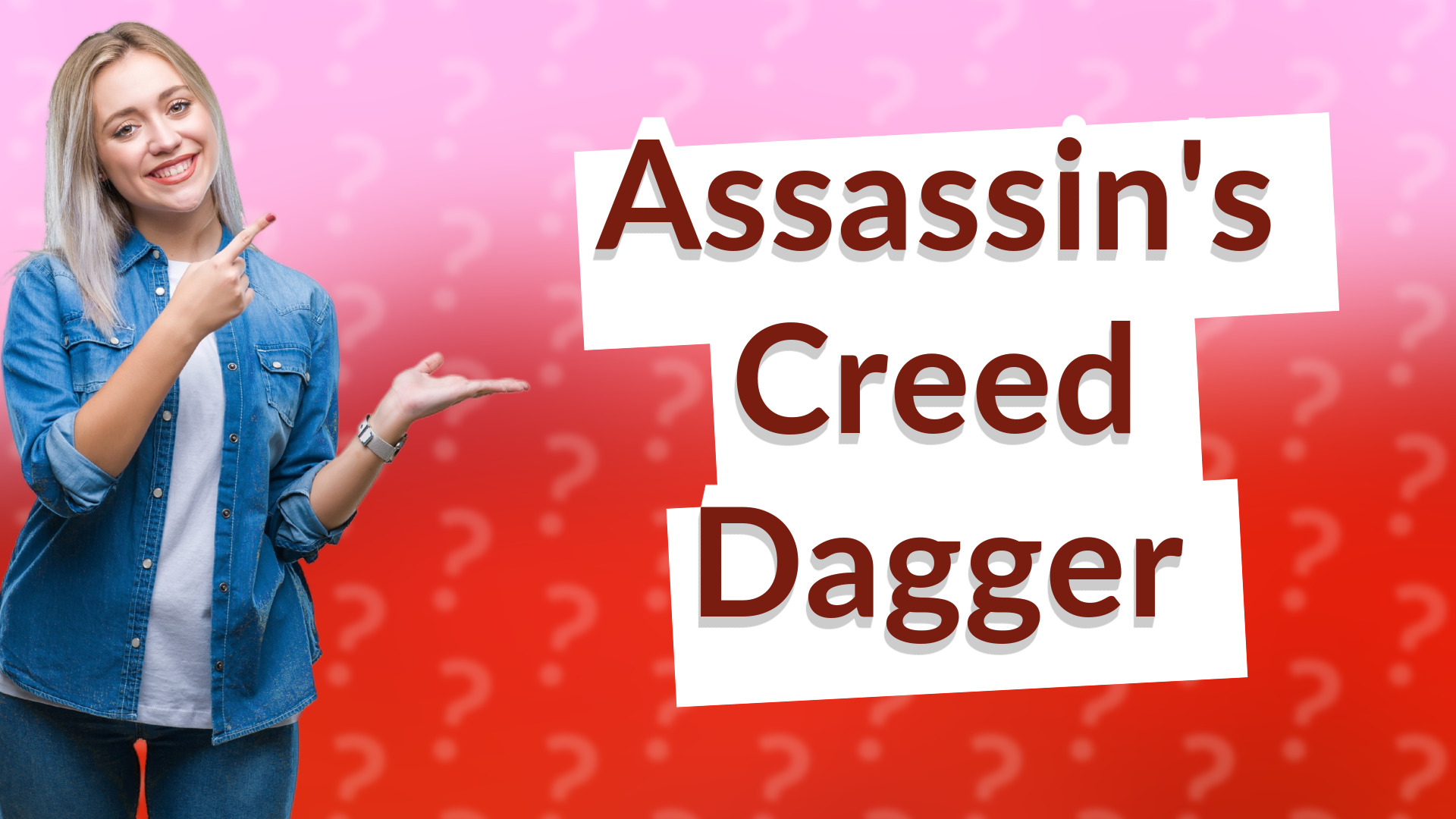 Assassin's Creed Dagger
