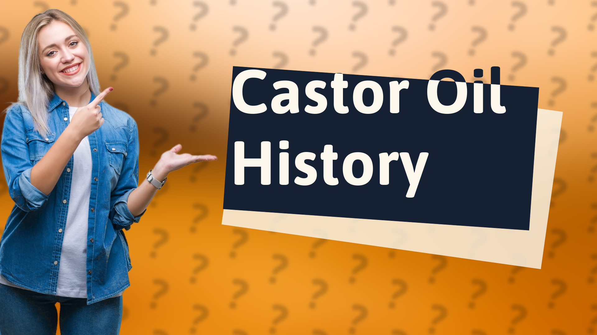 Castor Oil History