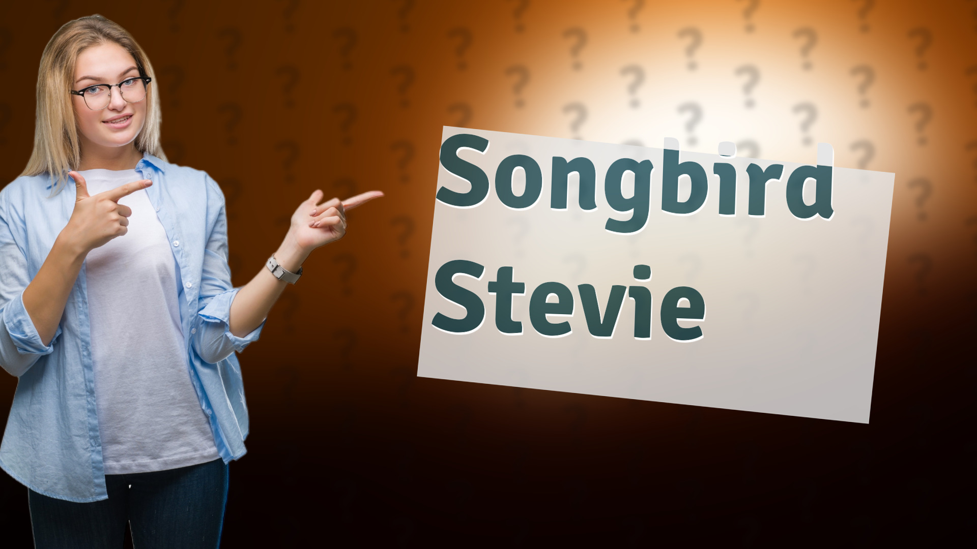Songbird Stevie