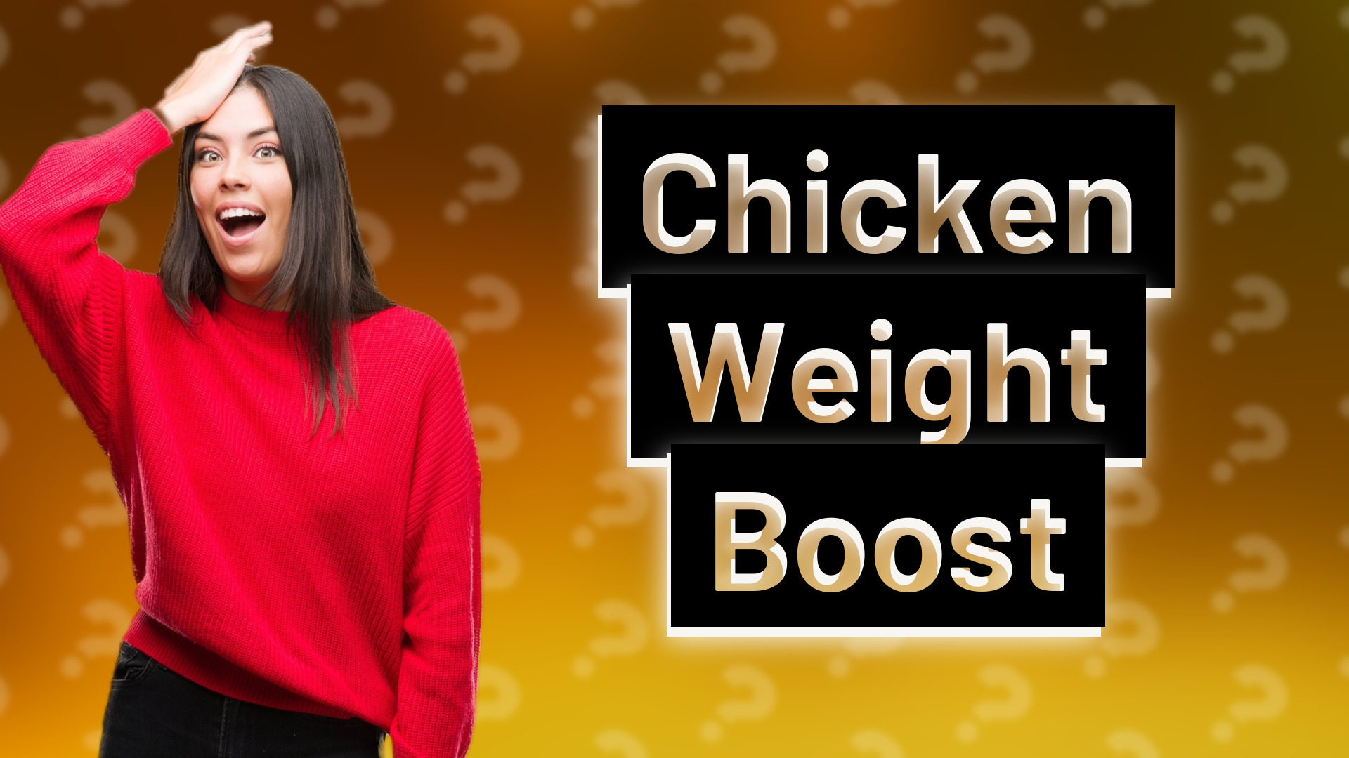 Chicken Weight Boost