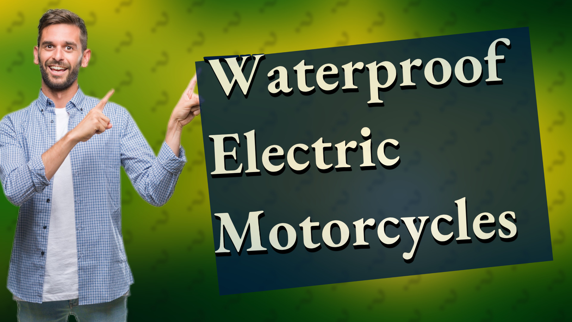 Waterproof Electric Motorcycles