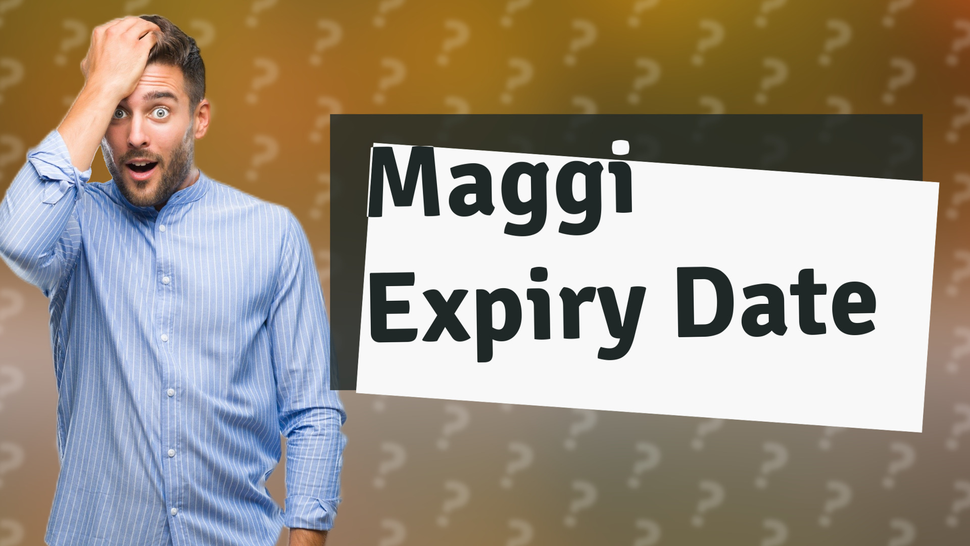 Maggi Expiry Date