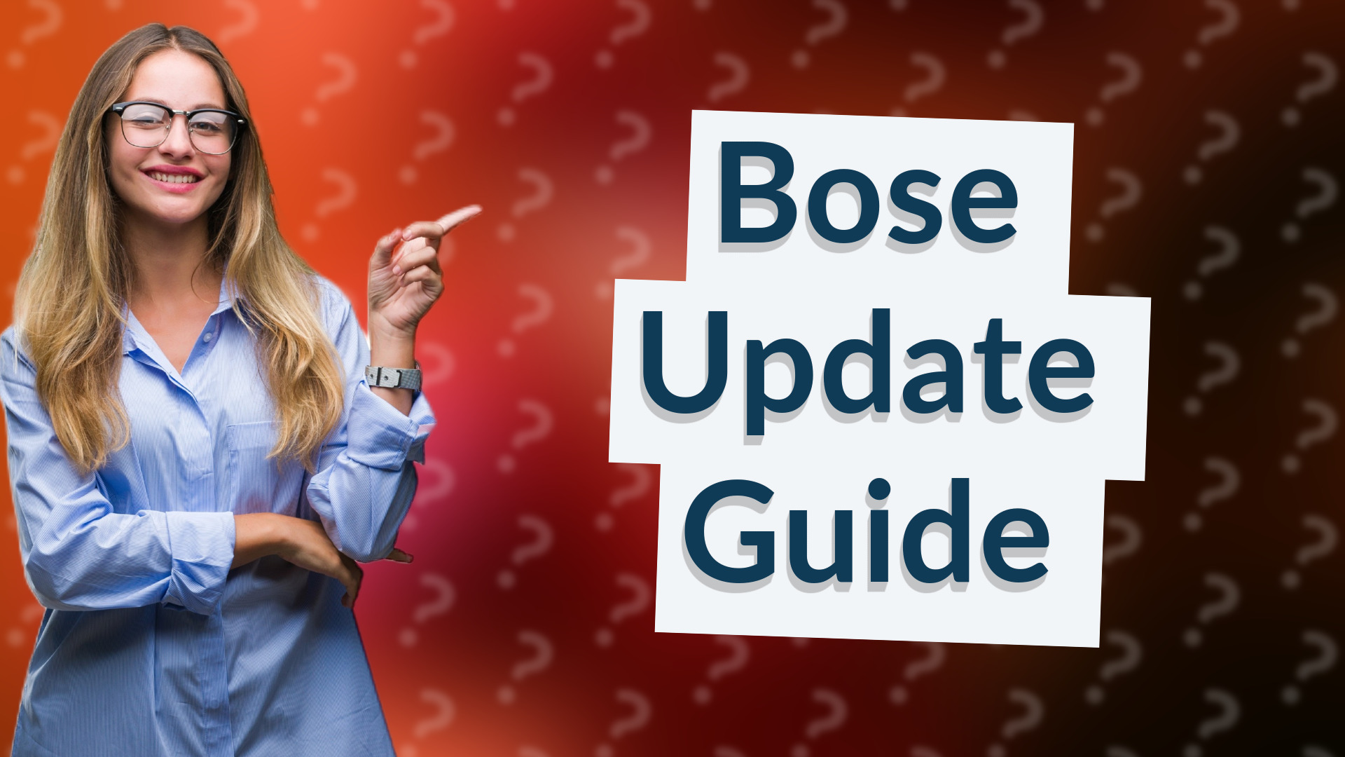 Bose Update Guide