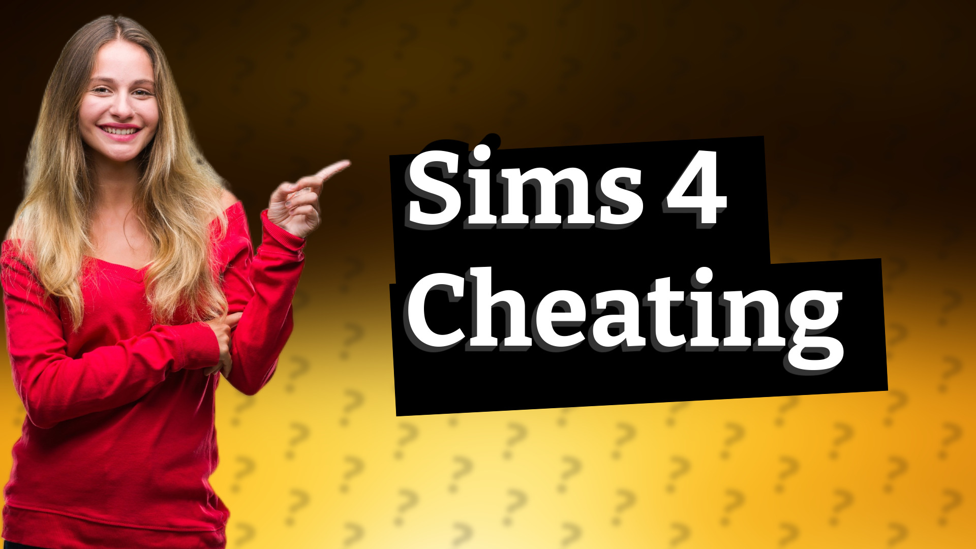 Sims 4 Cheating