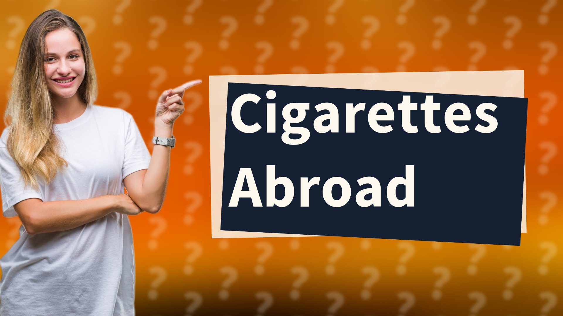 Cigarettes Abroad