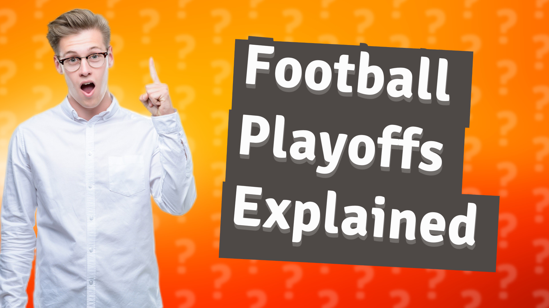 Football Playoffs Explained