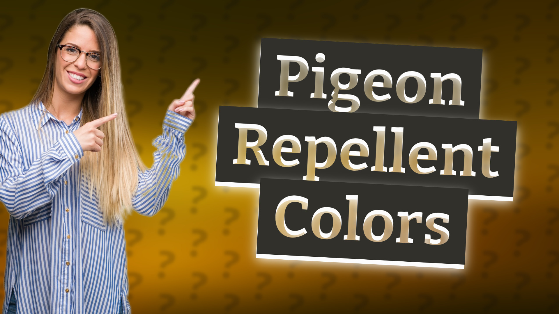 Pigeon Repellent Colors