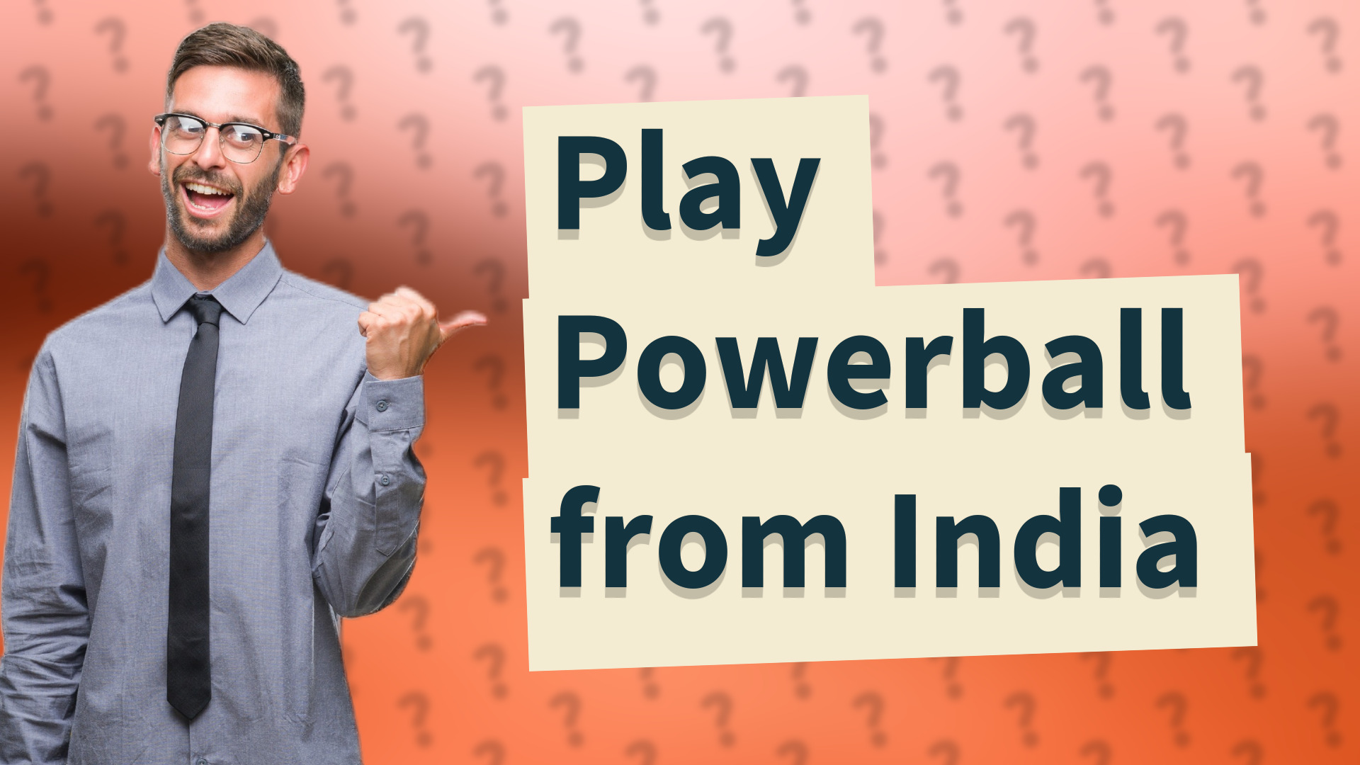 Play Powerball from India
