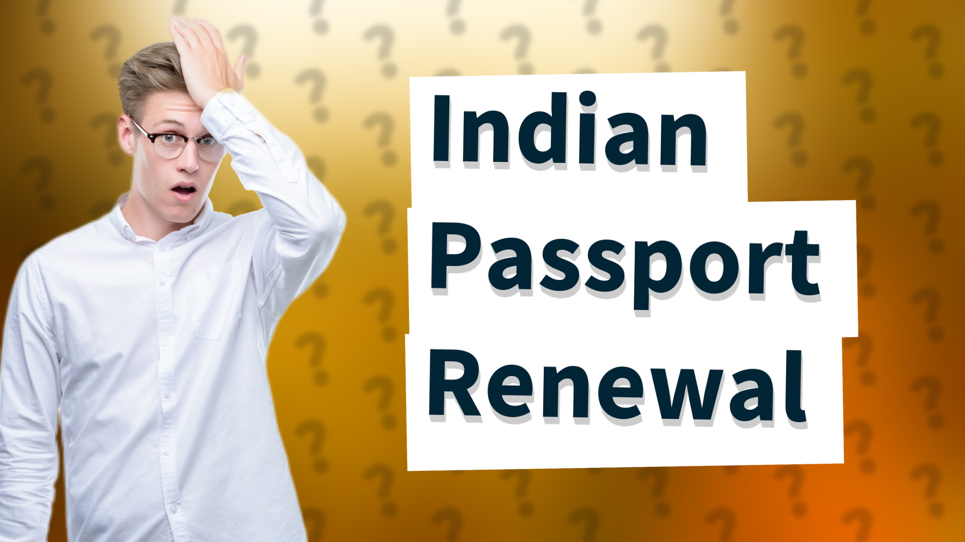 Indian Passport Renewal
