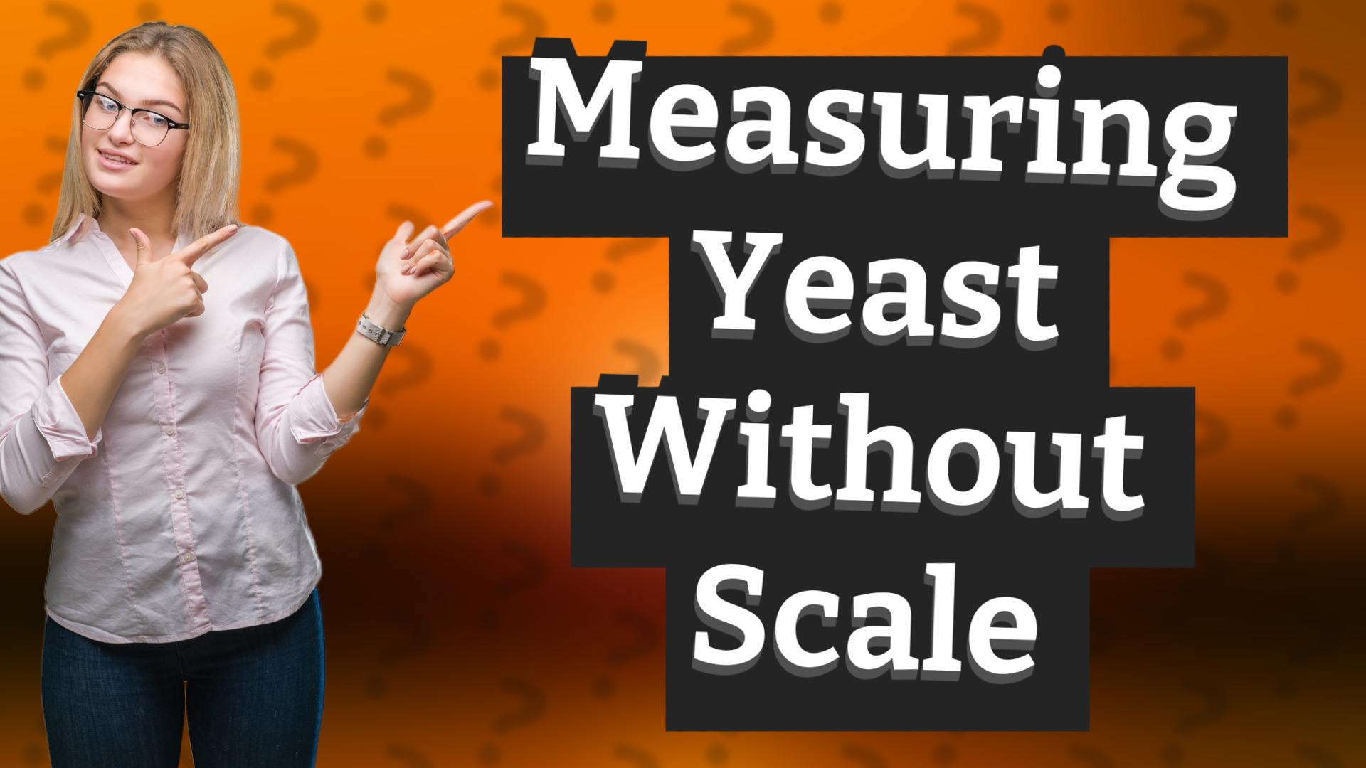 Measuring Yeast Without Scale