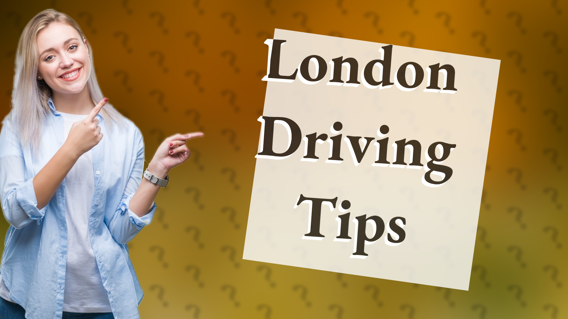 London Driving Tips