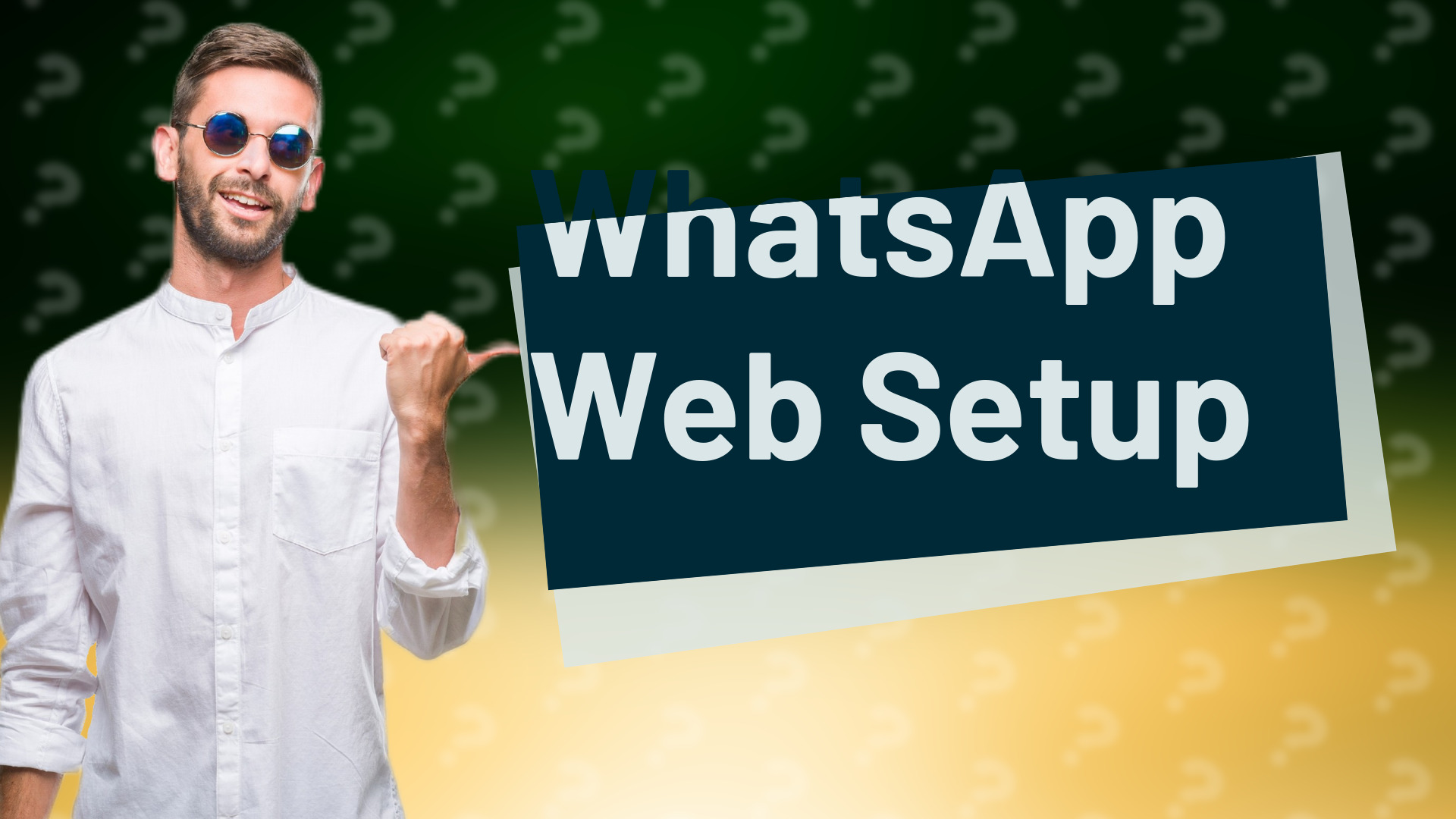 WhatsApp Web Setup