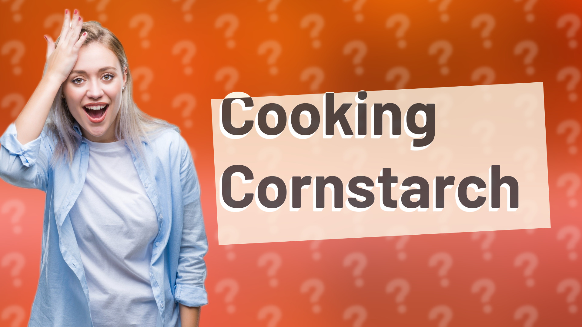 Cooking Cornstarch