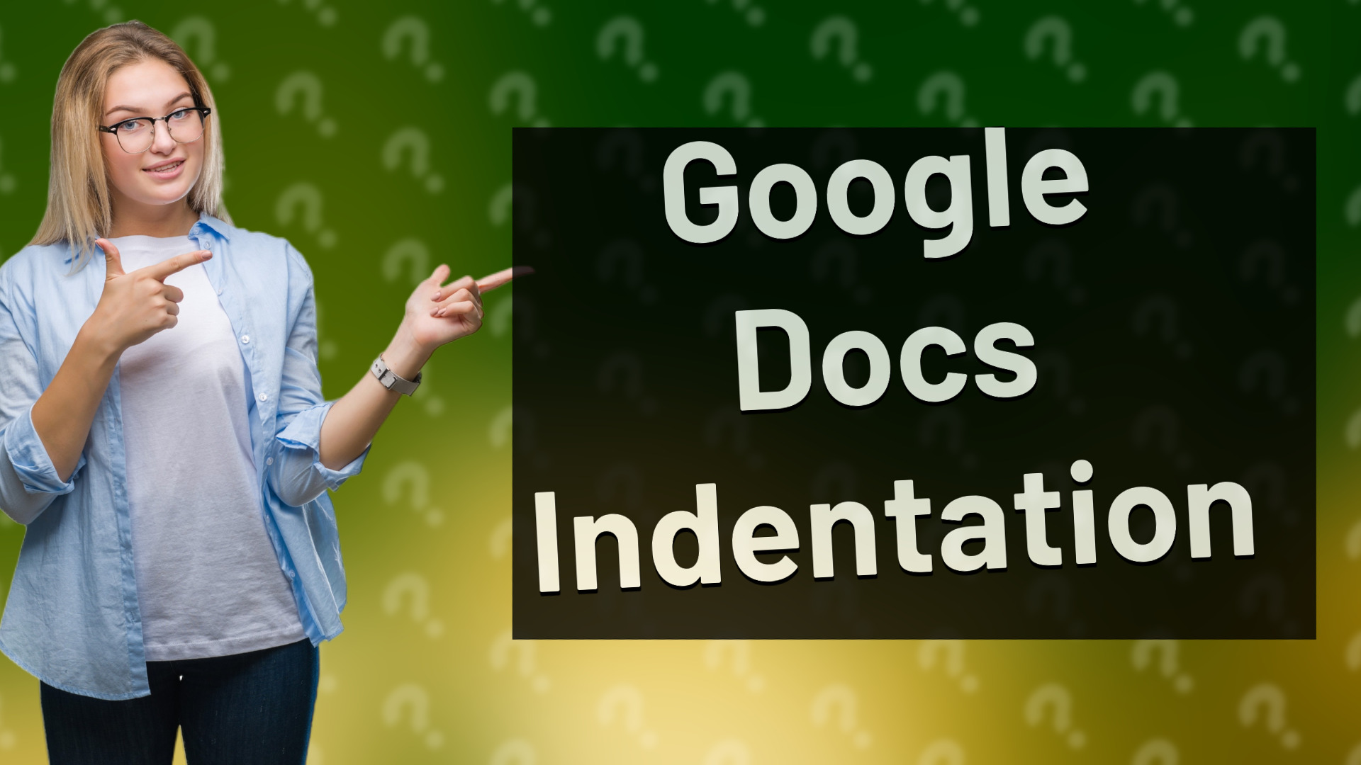 Google Docs Indentation