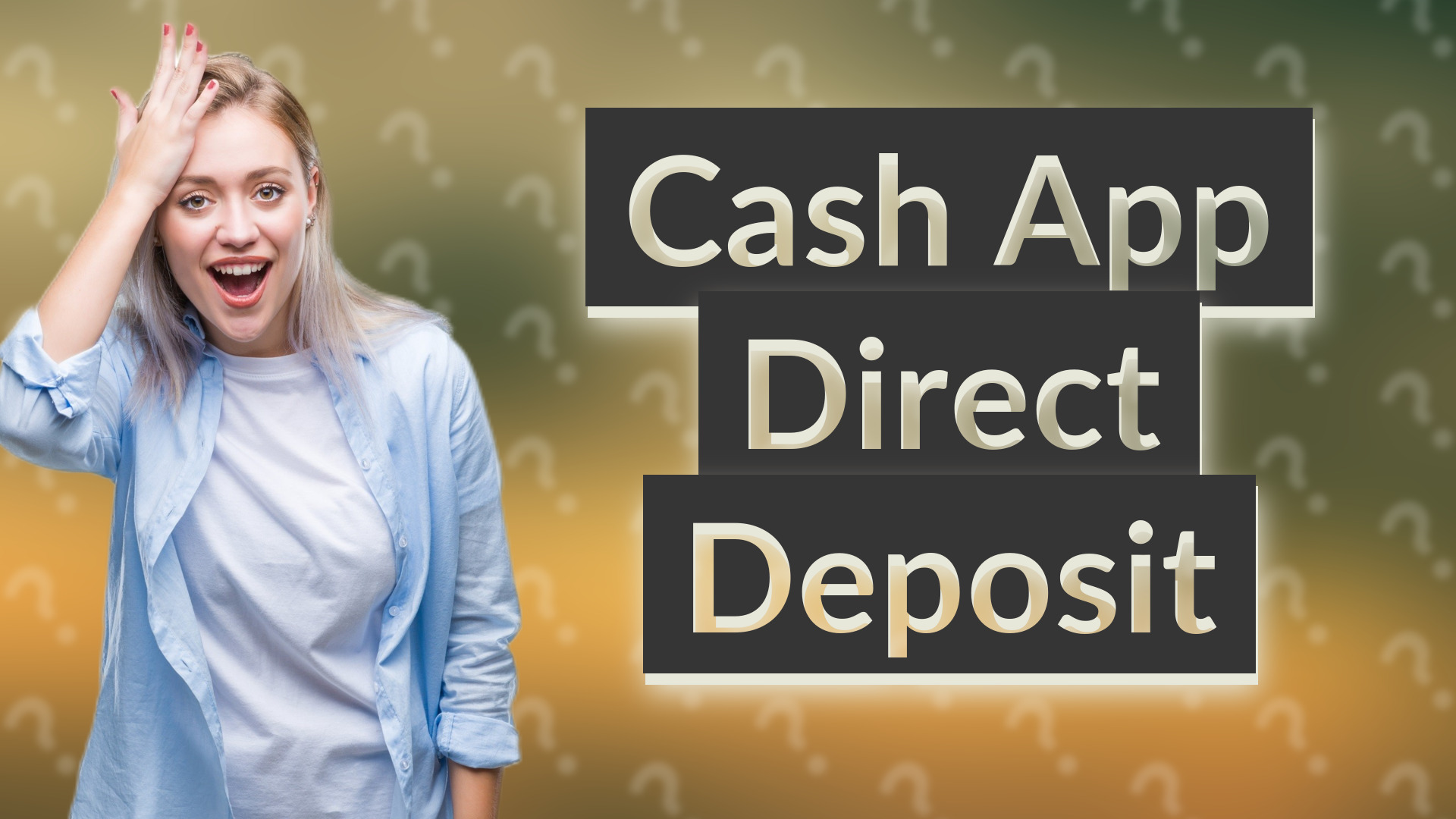 Cash App Direct Deposit
