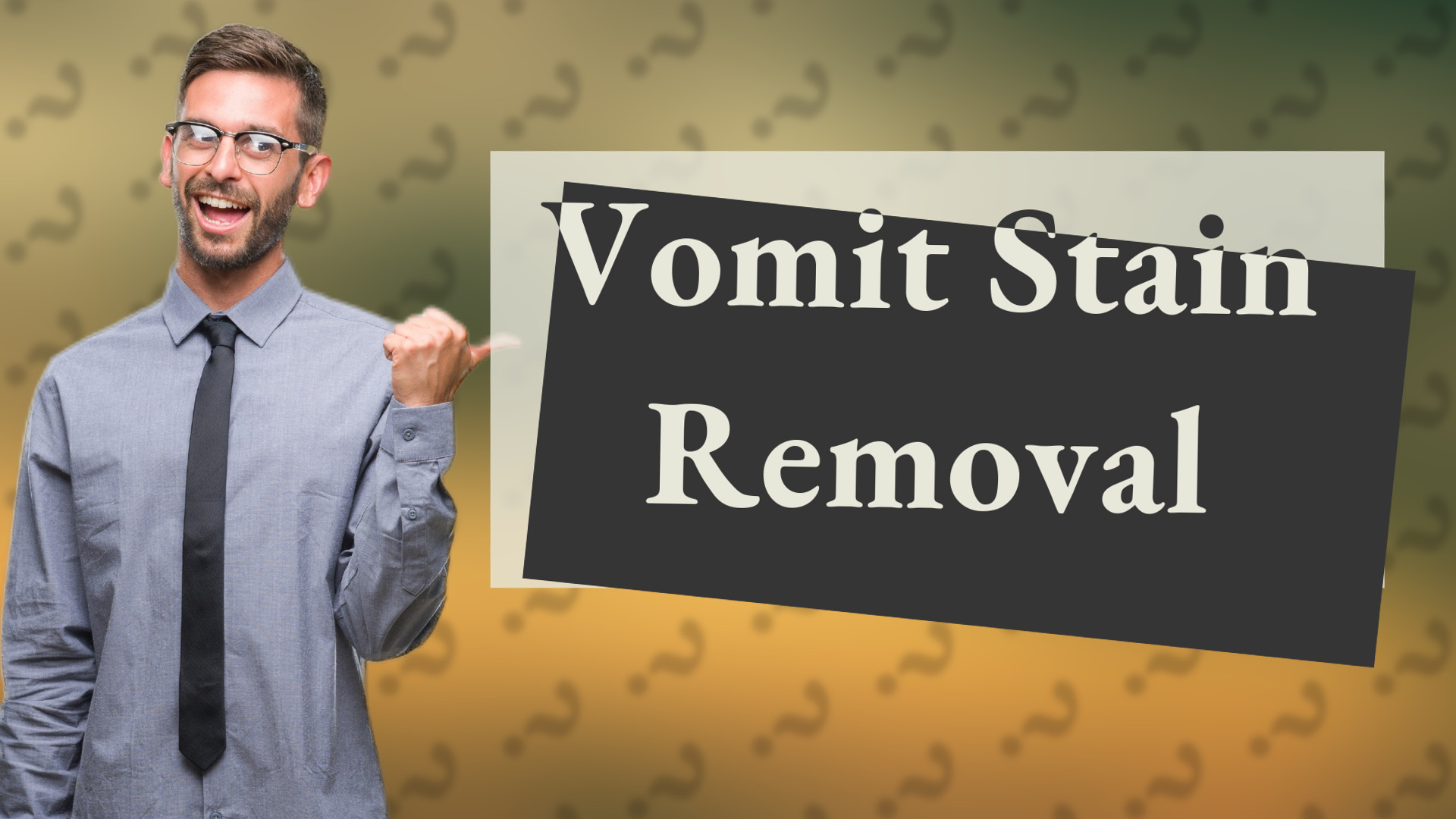 Vomit Stain Removal