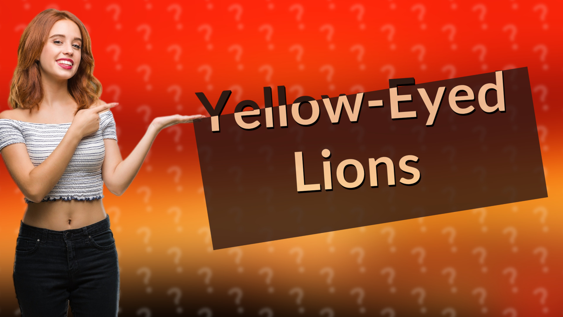 Yellow-Eyed Lions