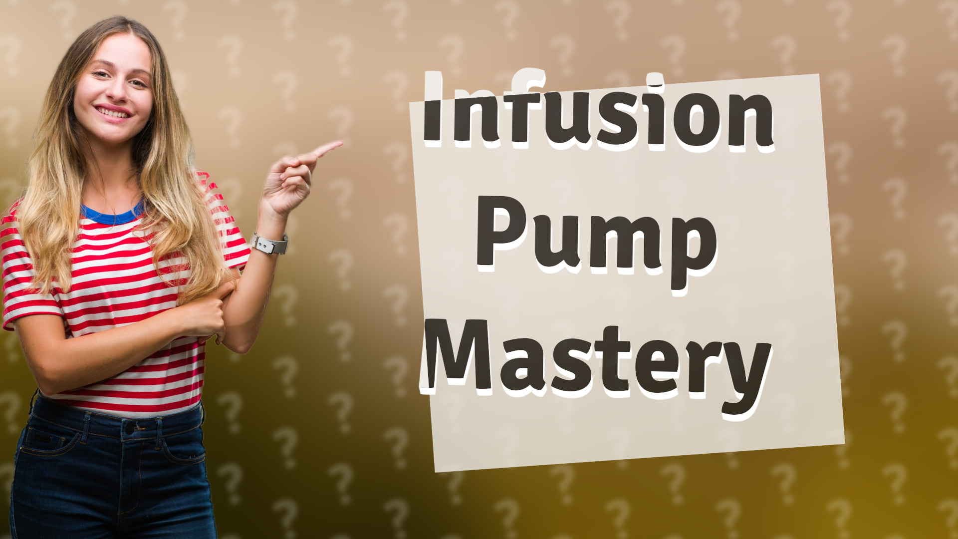 Infusion Pump Mastery