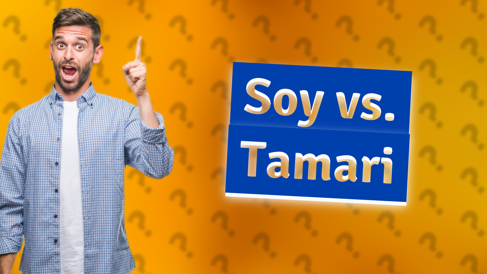 Soy vs. Tamari
