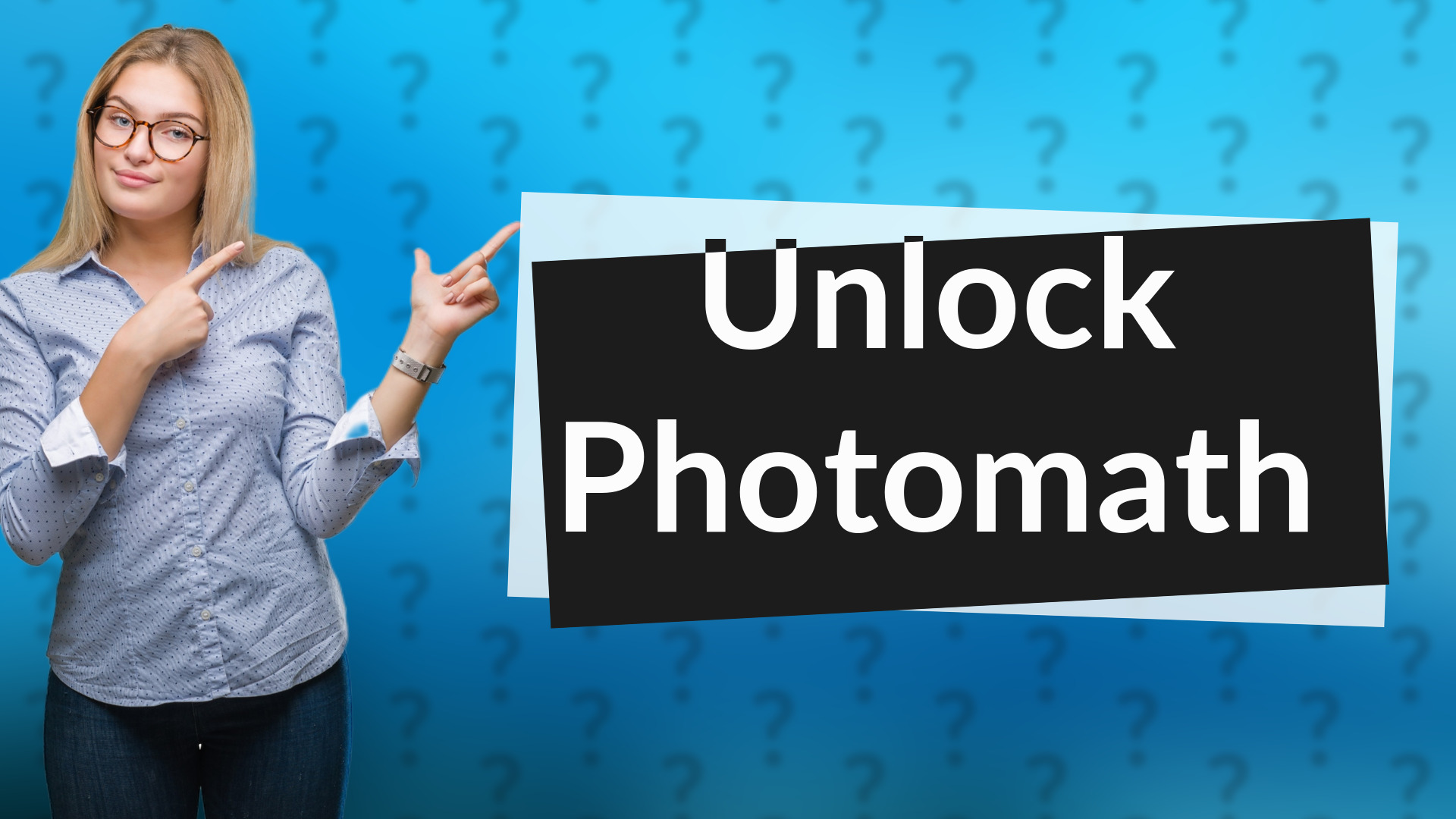 Unlock Photomath