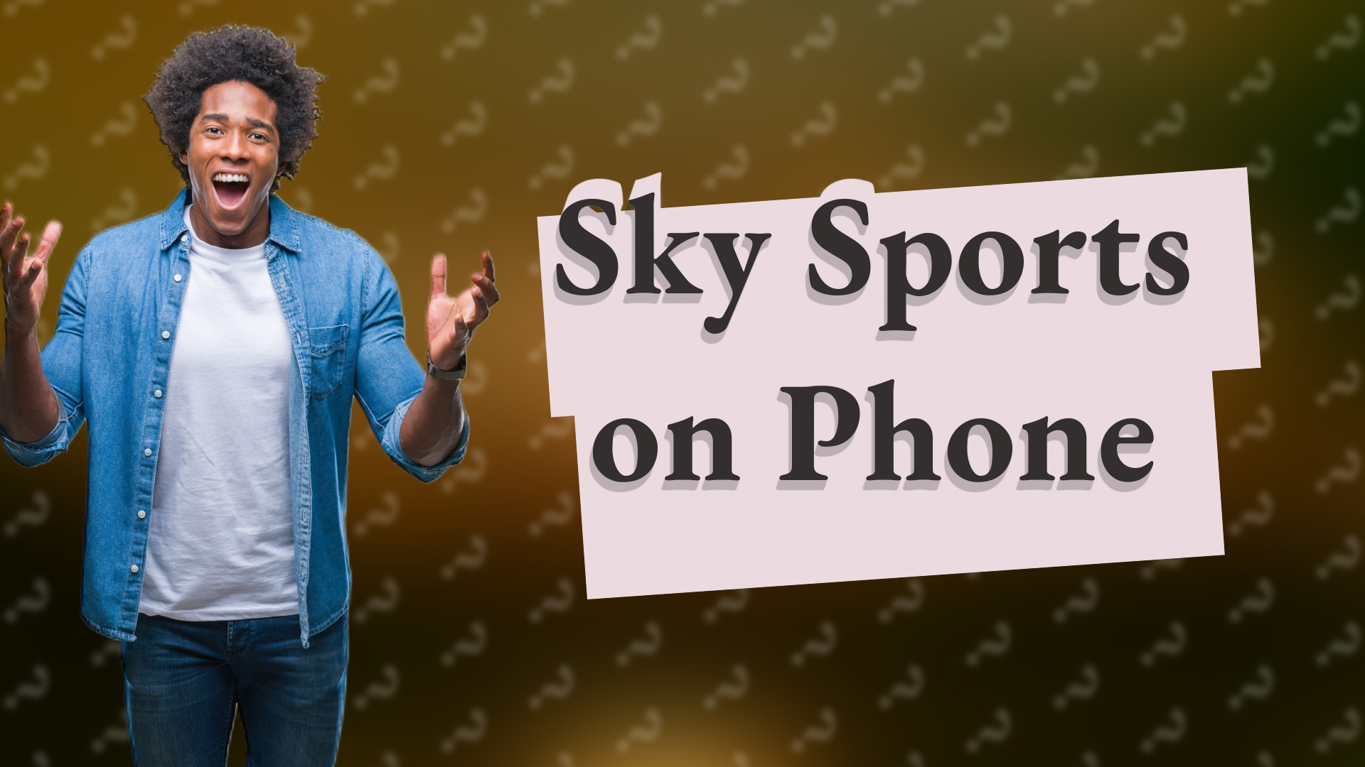 Sky Sports on Phone