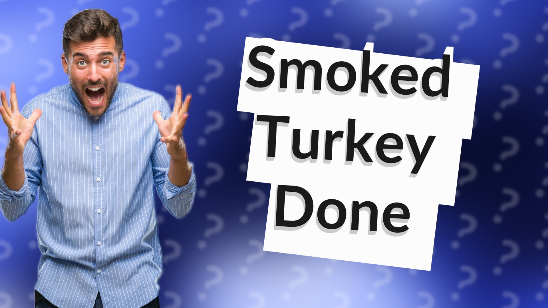 Smoked Turkey Done