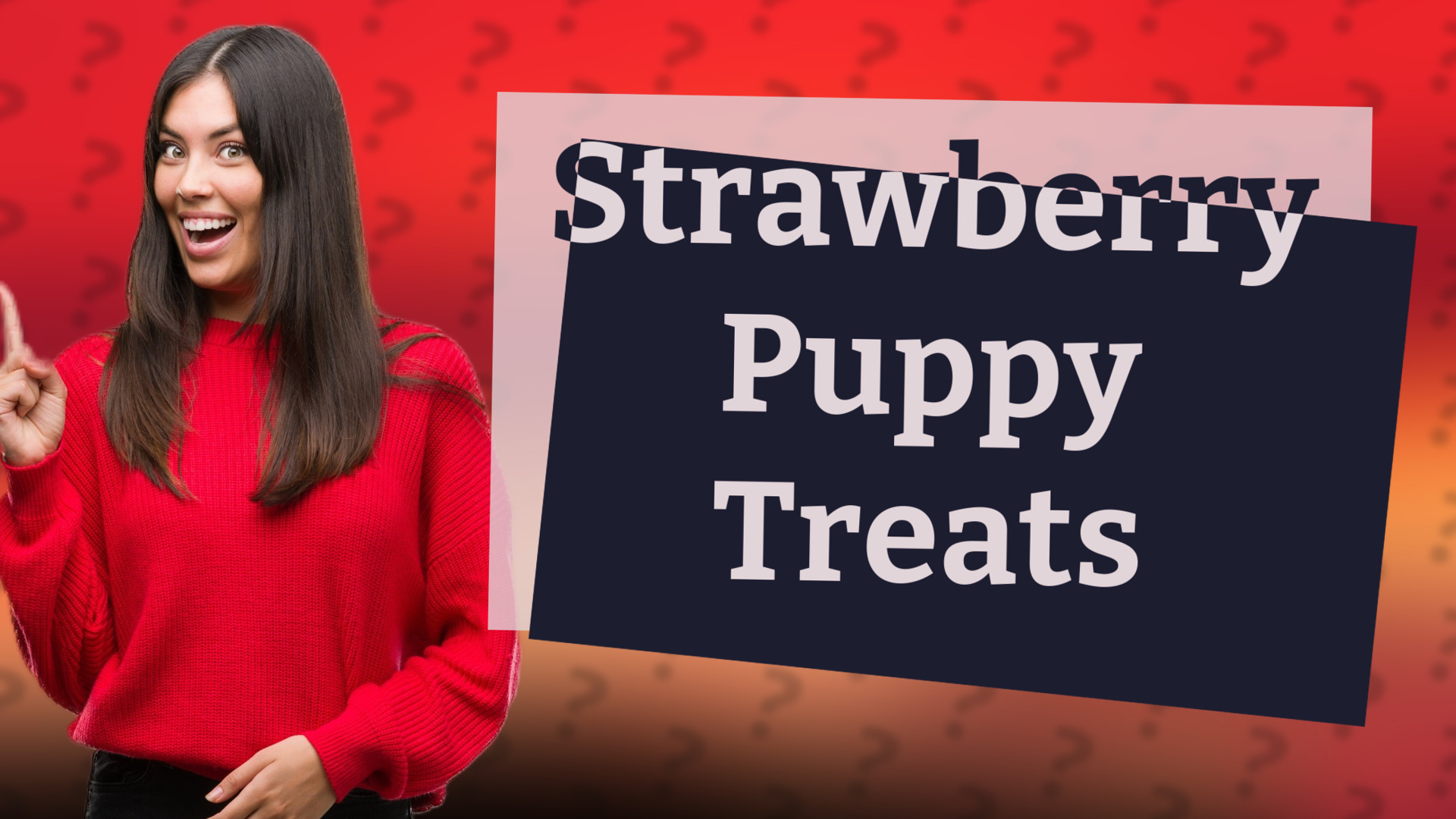 Strawberry Puppy Treats