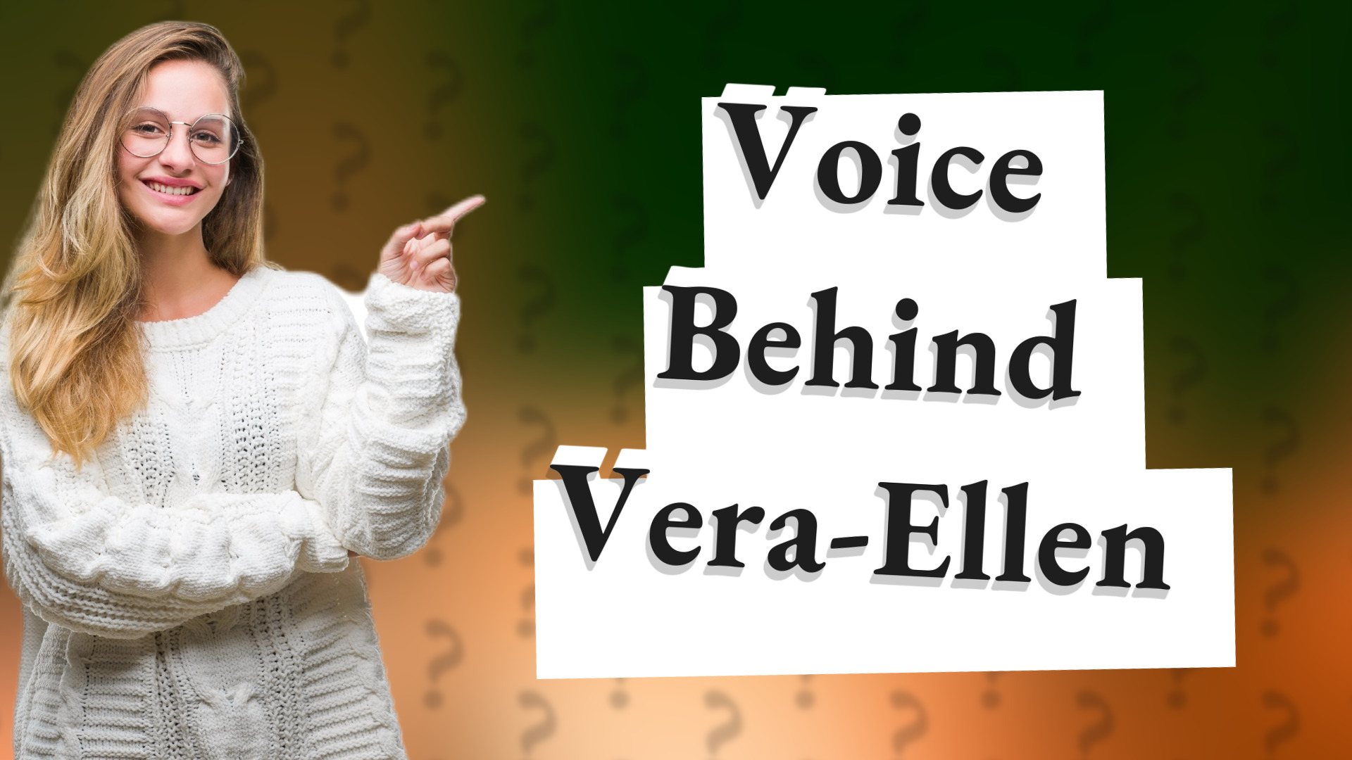 Voice Behind Vera-Ellen