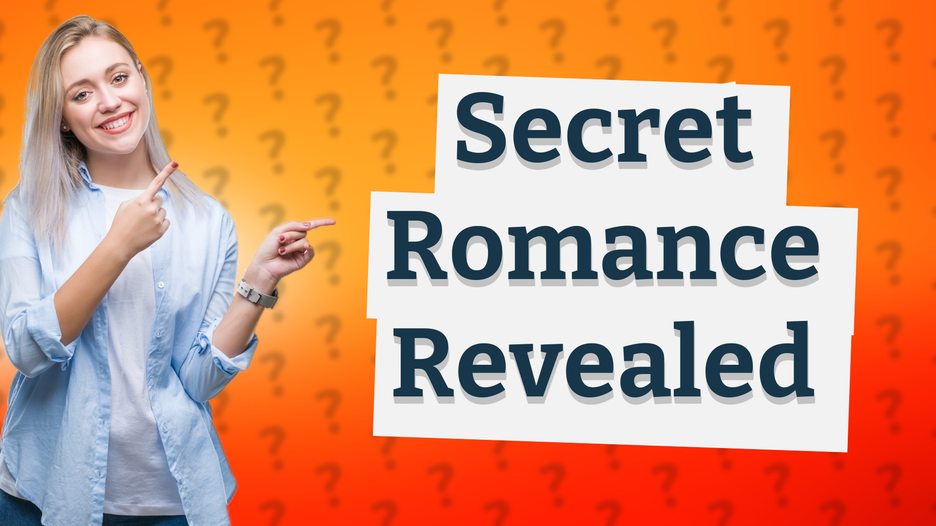 Secret Romance Revealed