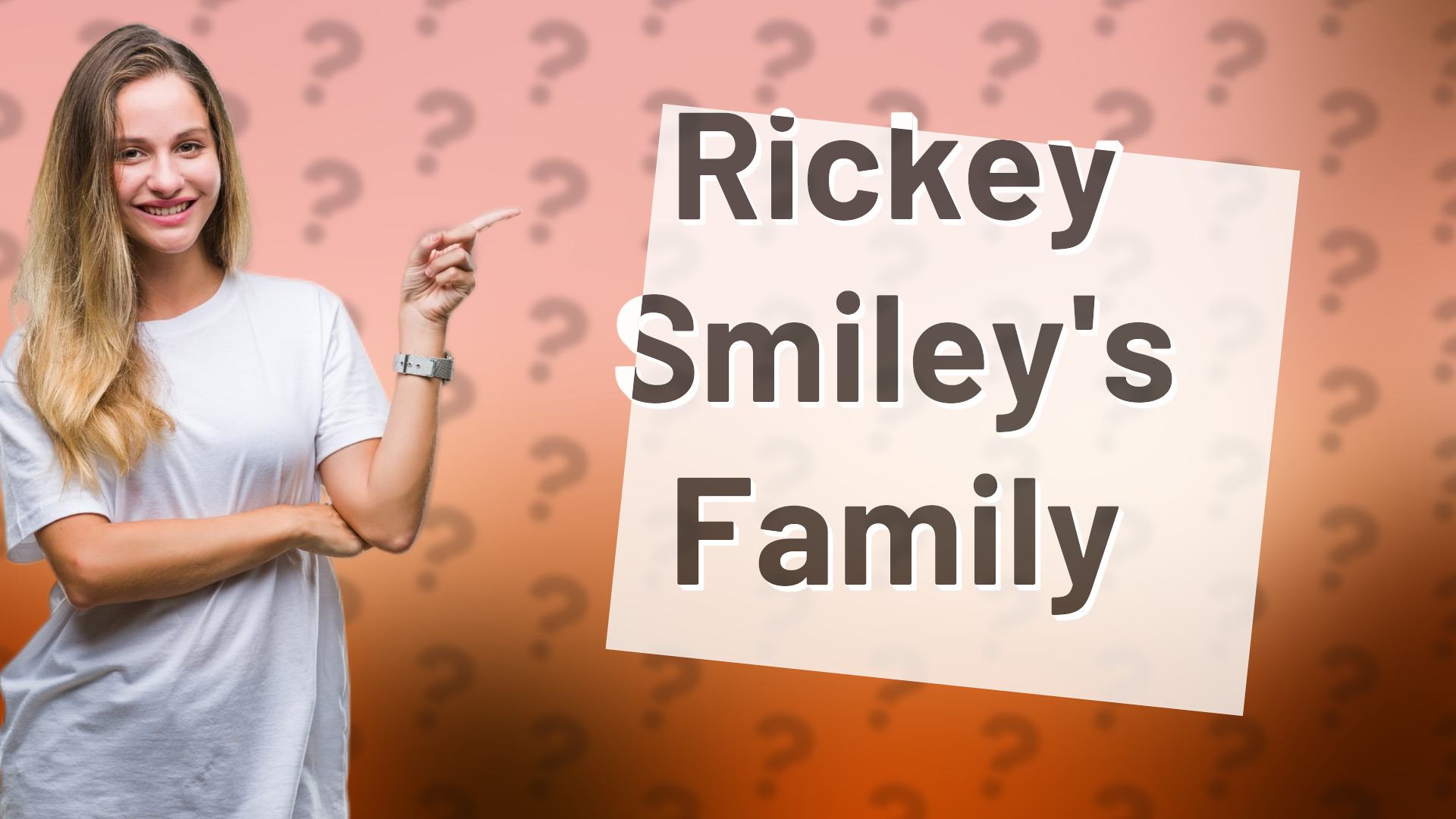 Rickey Smiley's Family