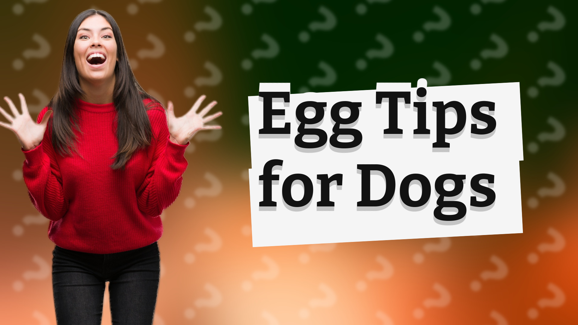 Egg Tips for Dogs