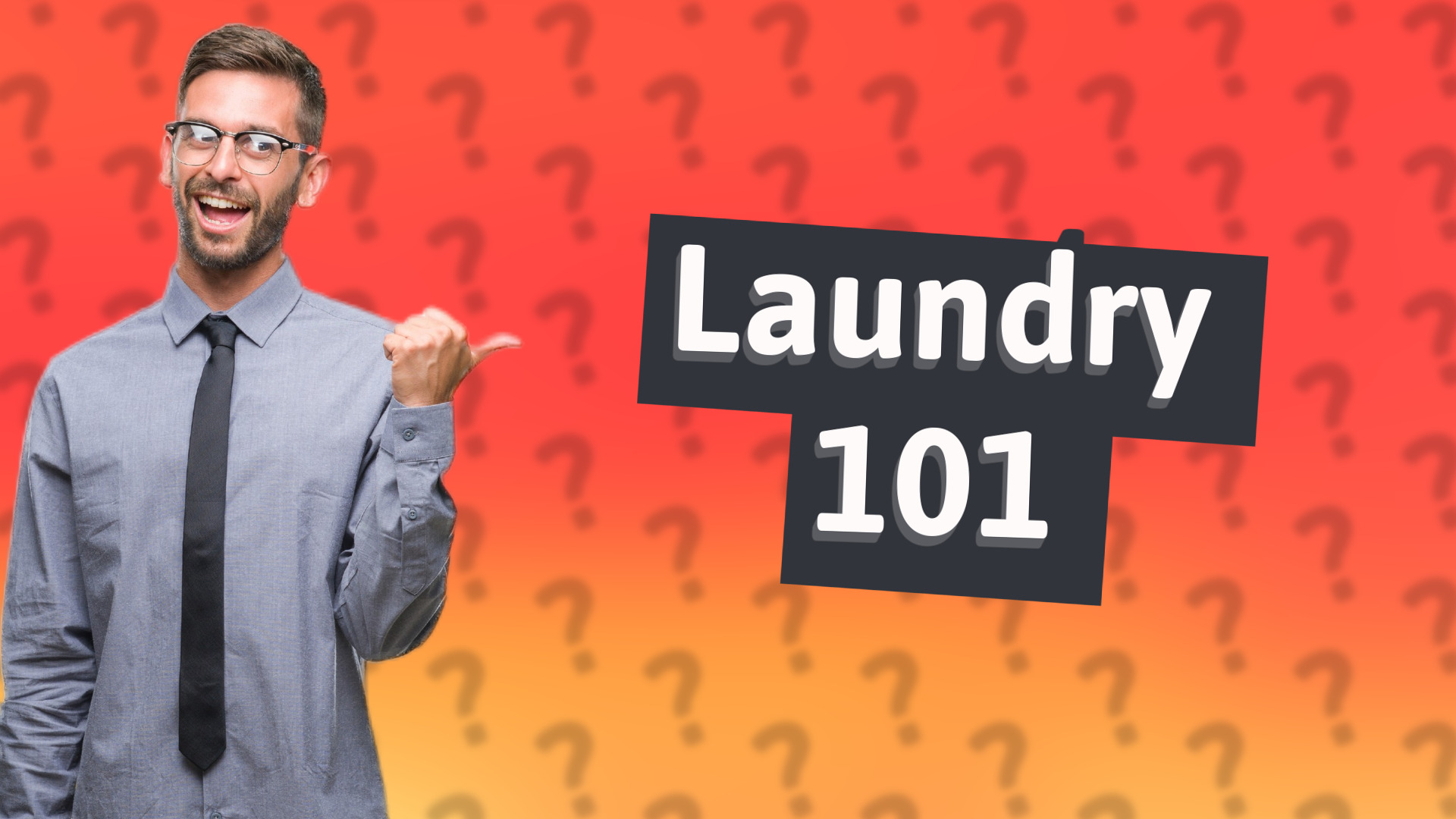 Laundry 101