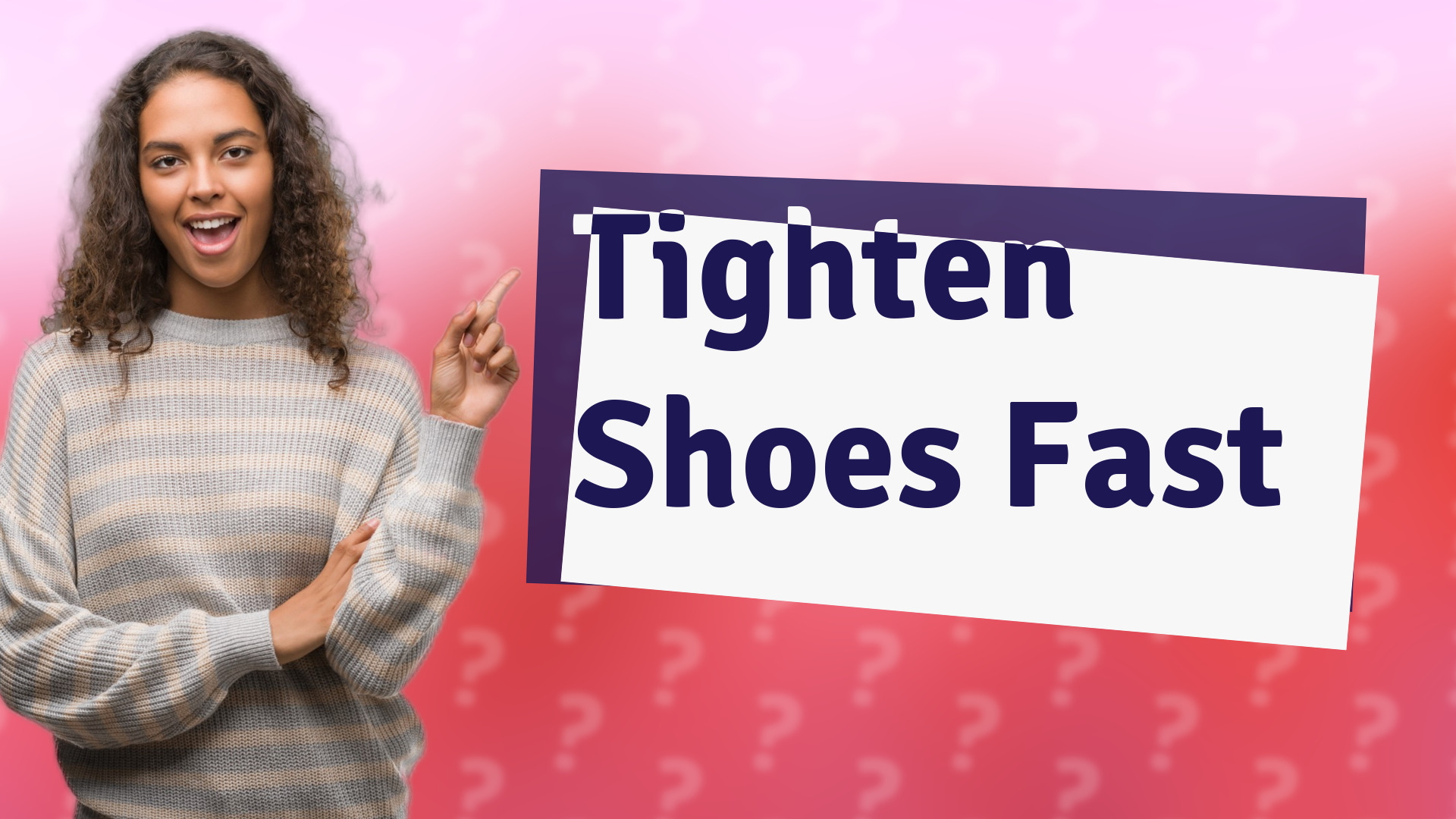 Tighten Shoes Fast