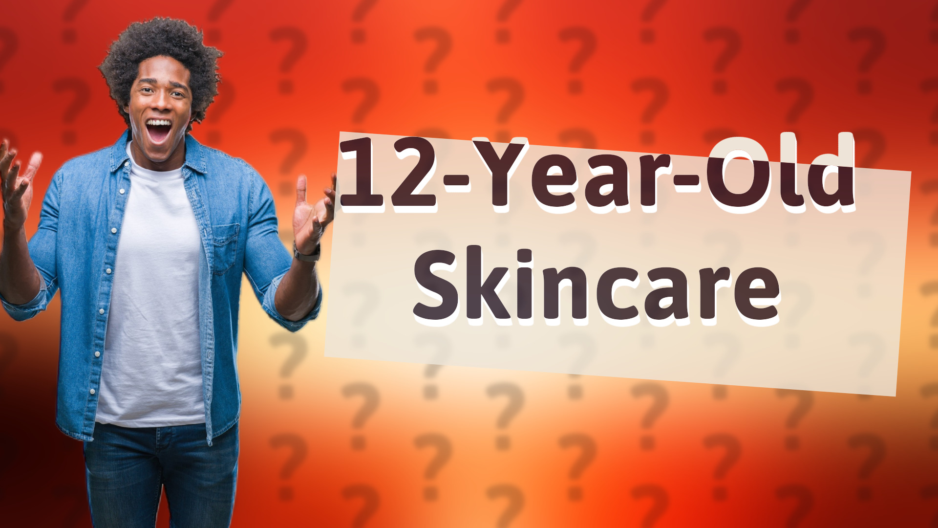 12-Year-Old Skincare